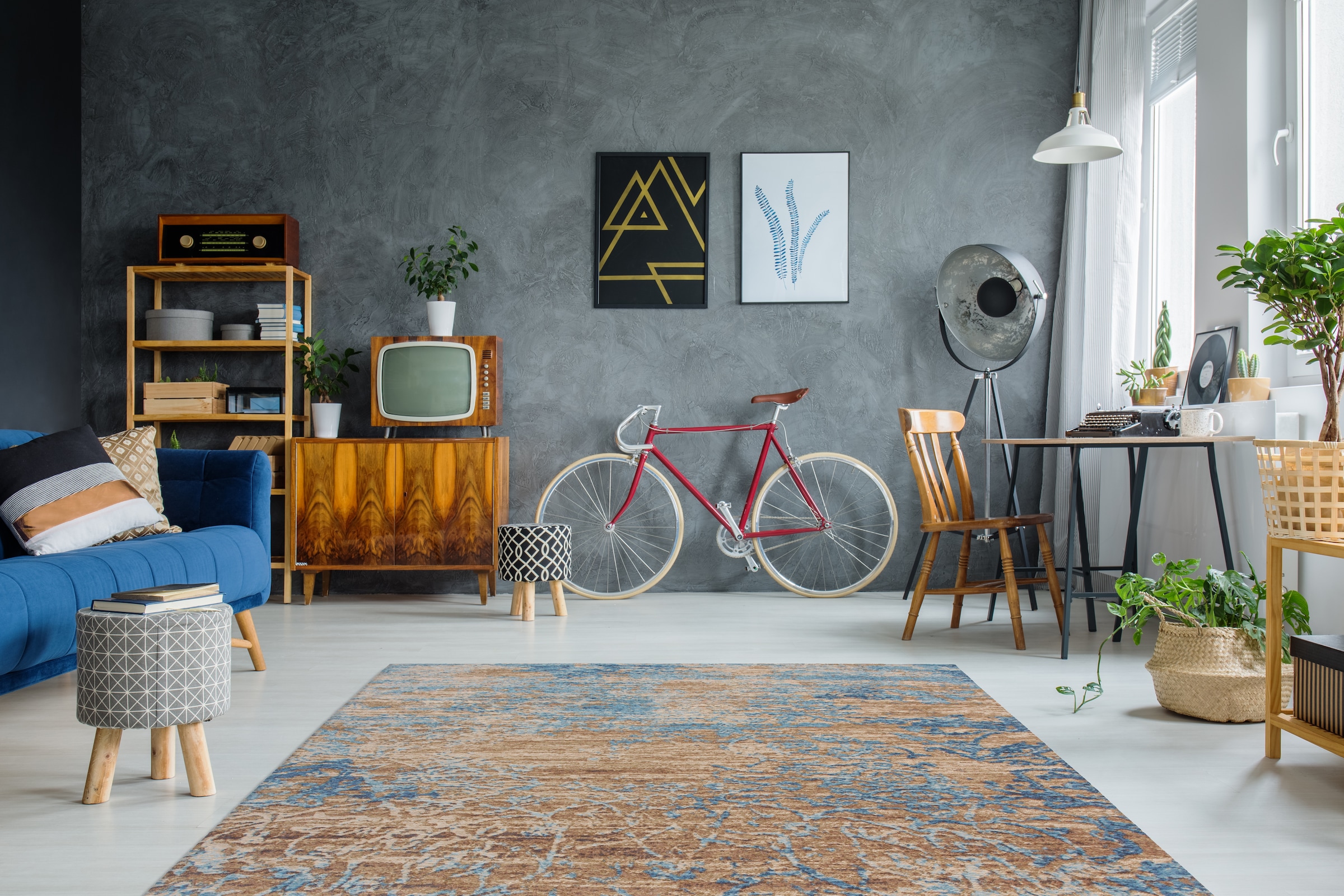Arte Espina Teppich »Blaze 600« rechteckig 8 mm Höhe spannendes Design,stilvolle Farbgebung,pflegeleicht & widerstandsfähig
