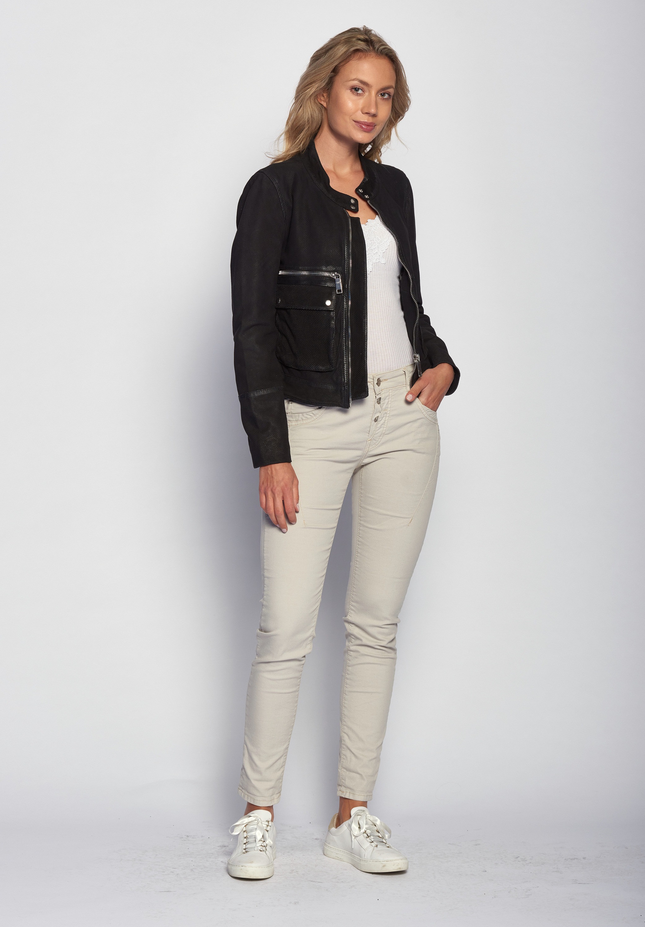 Maze Lederjacke »Lederjacke Clermont«