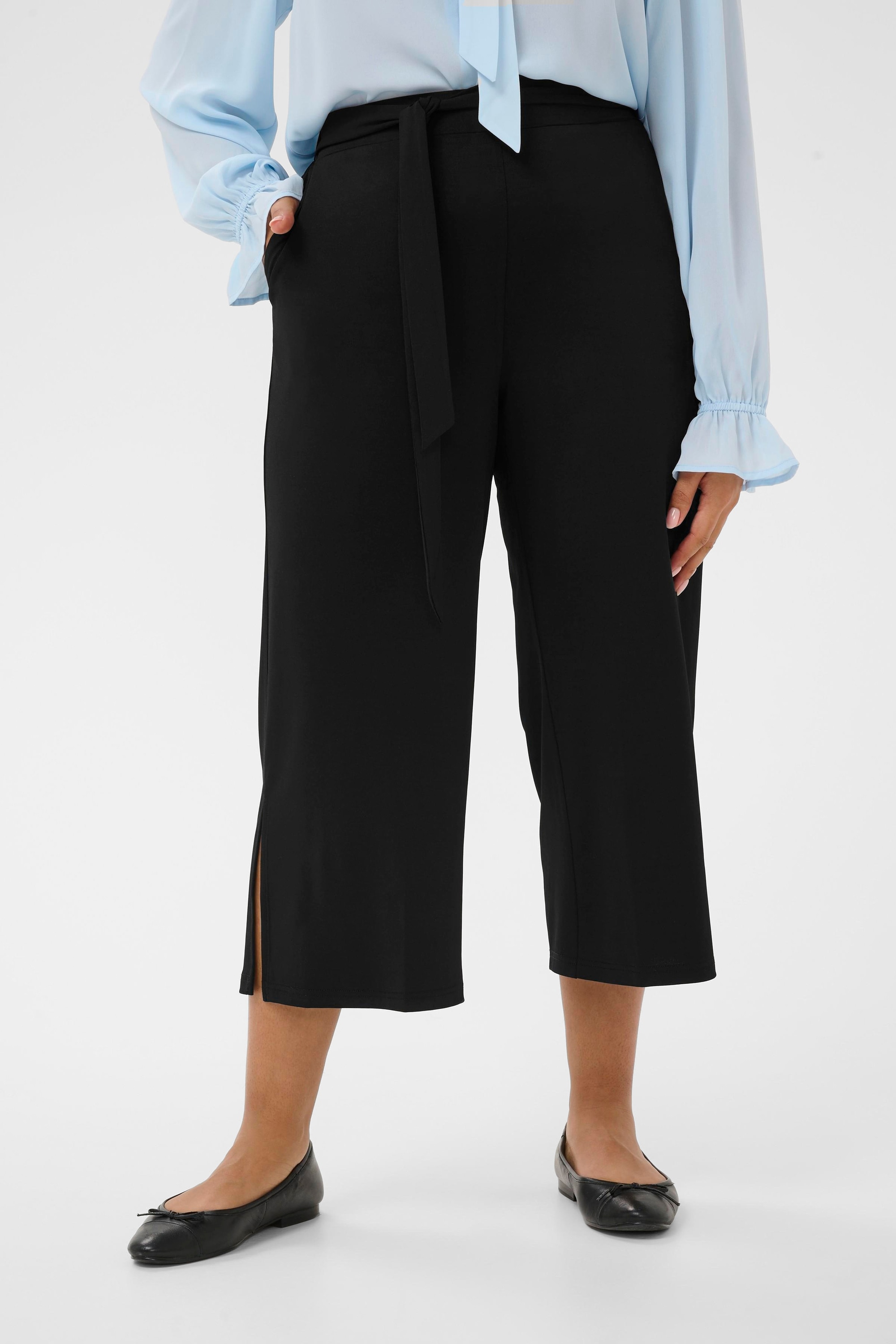 KAFFE Curve Stoffhose »Casual Hose KCmello«