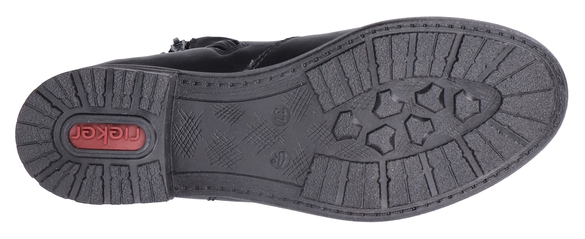 Rieker Stiefelette, Boots, Blockabsatz, mit Innenreißverschluss