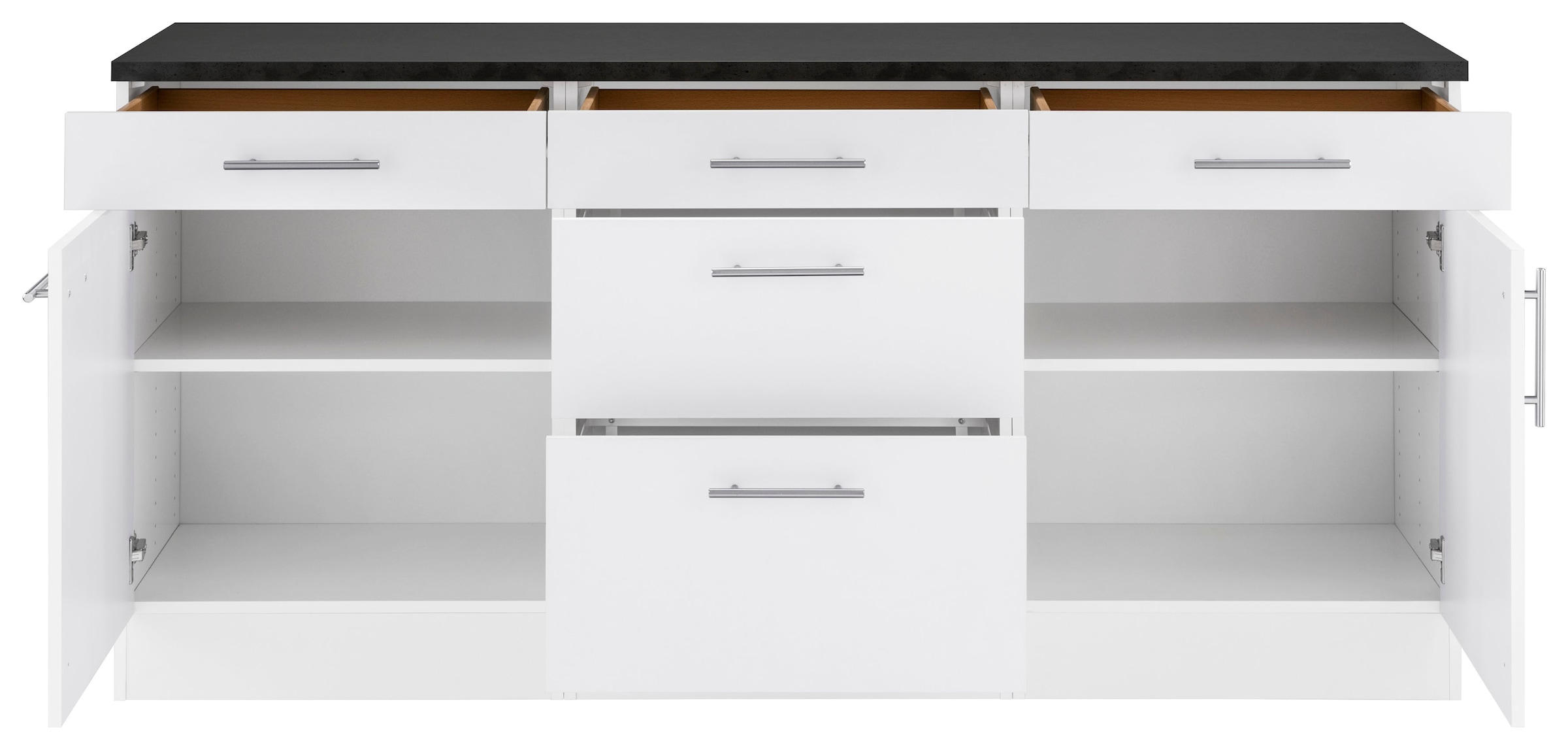 OPTIFIT Unterschrank »Mini«, Breite 180 cm mit Metallgriffen