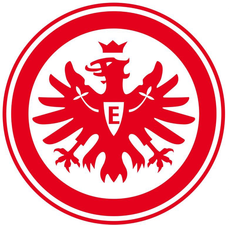 bestellen »Eintracht St.) Logo«, Raten Frankfurt auf Wandtattoo Wall-Art (1