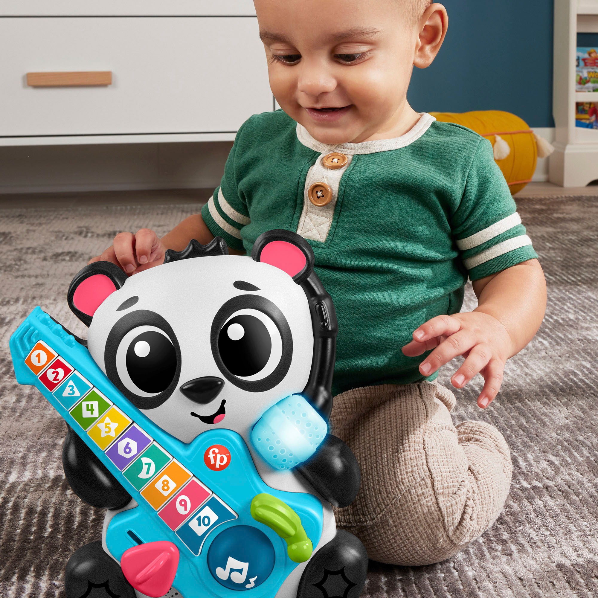 Fisher-Price® Lernspielzeug »Beat Bande Zahlen & Zauber Panda Liz«, mit Licht und Sound