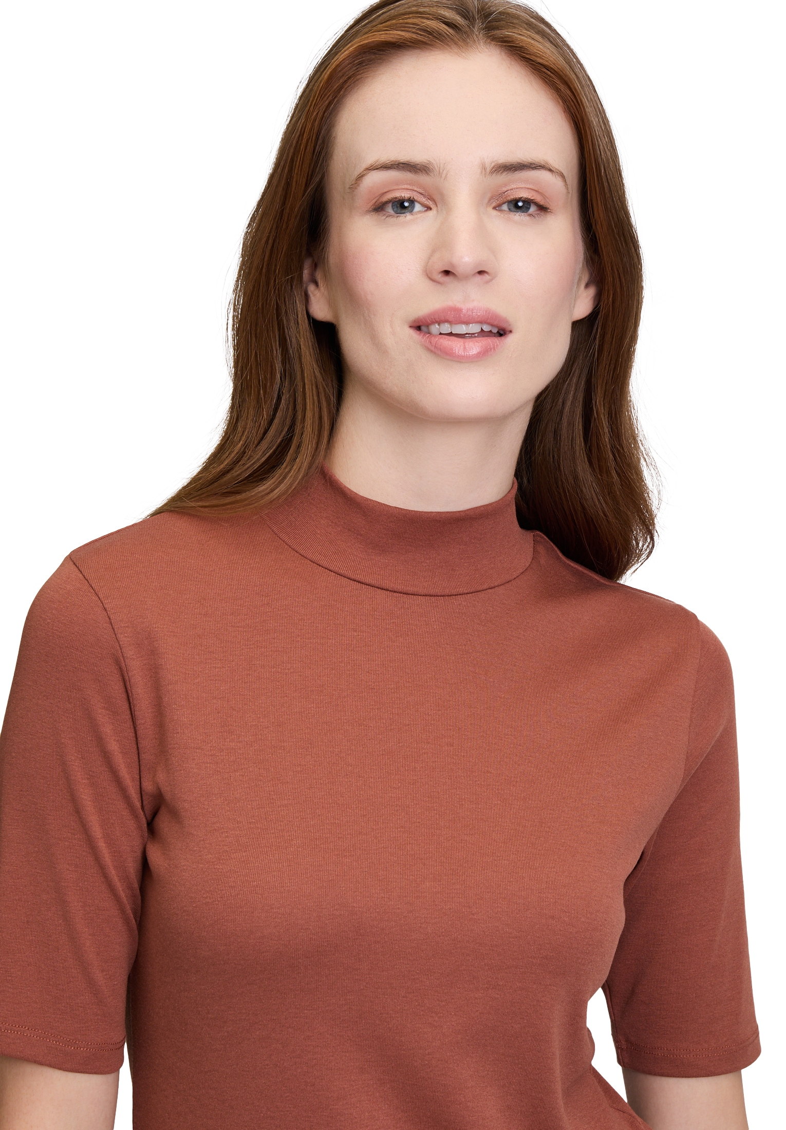 Cartoon T-Shirt »Basic Shirt mit Kragen«
