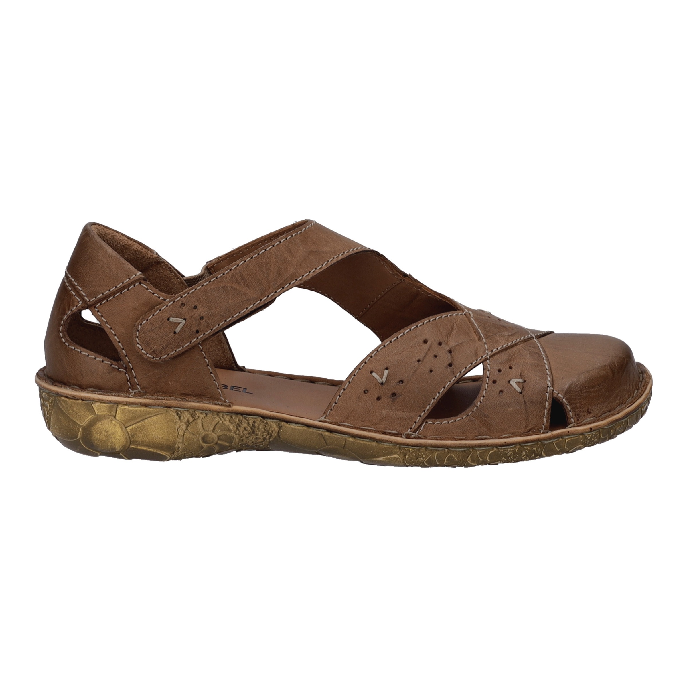 Josef Seibel Sandale »Rosalie 03«  Komfortschuh, Halbschuh mit Blumenprägung in der Laufsohle, G-Weite