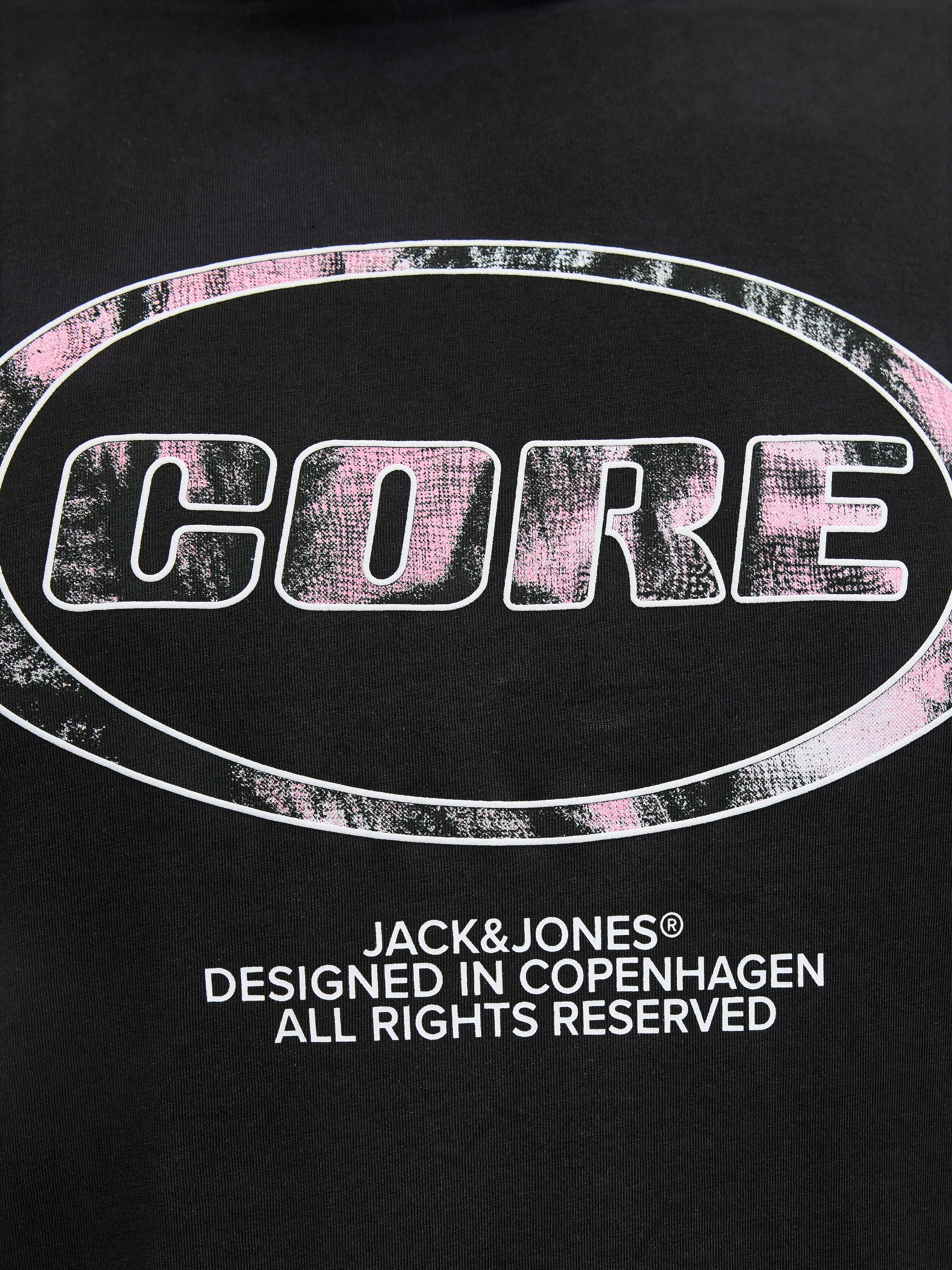 Jack & Jones PlusSize Print-Shirt »JCOLIDO AOP FRONT PRINT TEE SS CRE PLS«, mit Logo Print