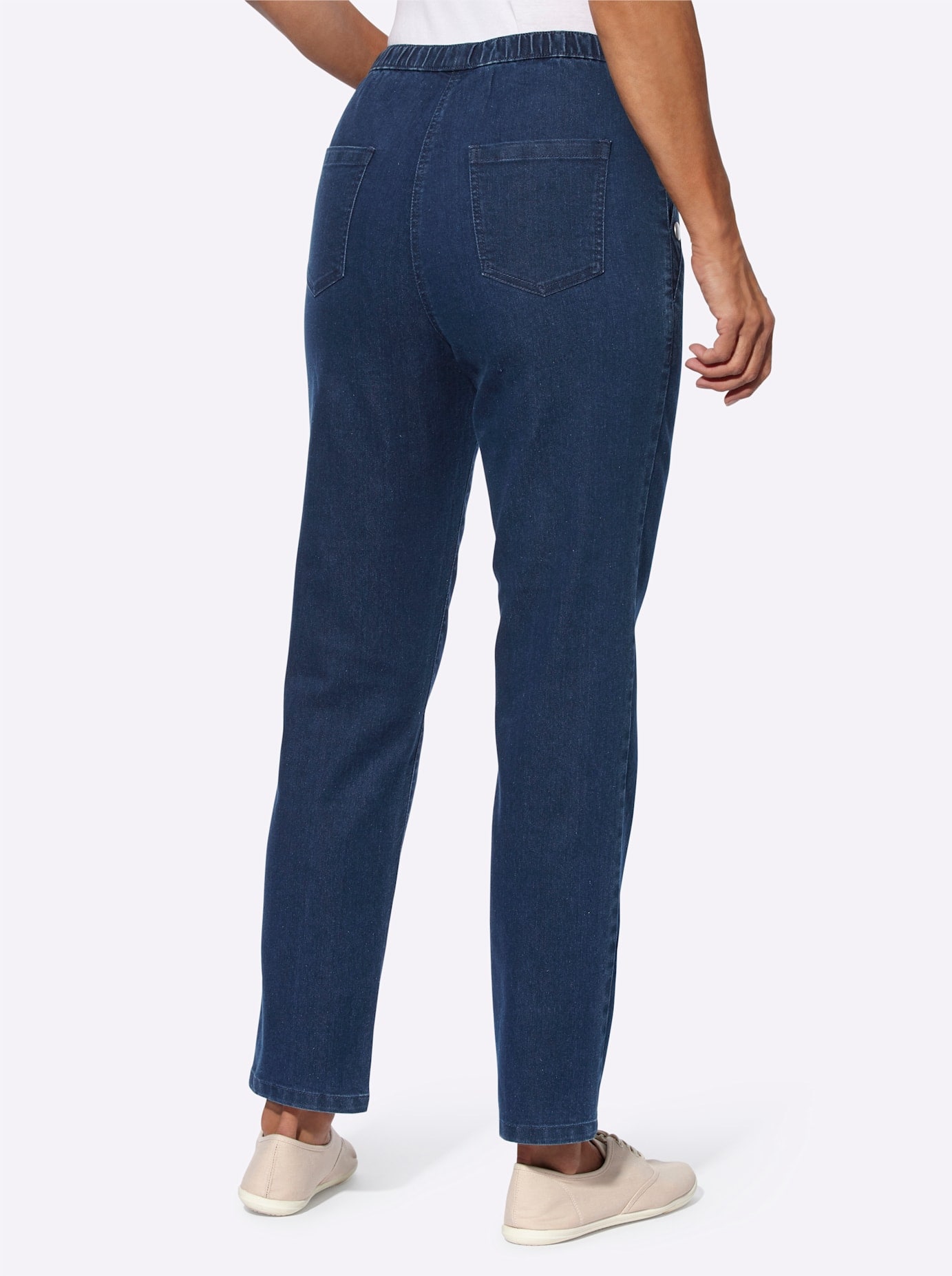 Classic Basics Schlupfjeans, (1 tlg.)