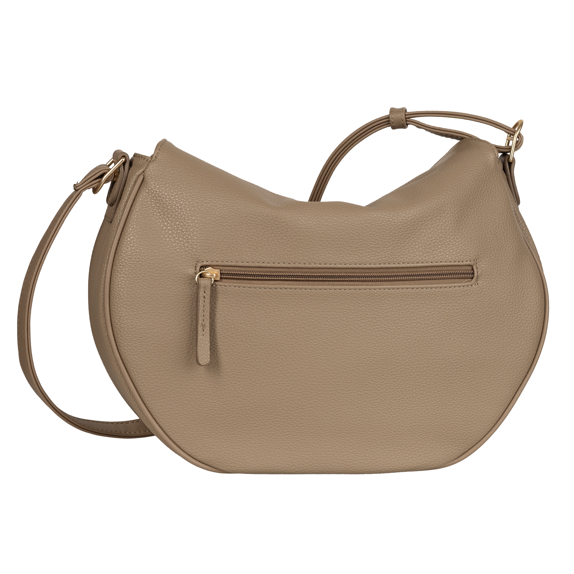 Gabor Umhängetasche »Marcella« griffiges Lederimitat in dezenten Formen mit Nieten verziertem Zipper