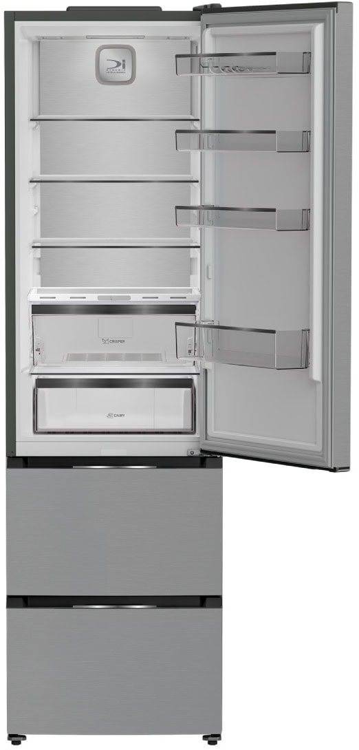 BAUKNECHT Kühl-/Gefrierkombination KGDD  200C »KGDD  200C« 203,5 cm hoch 59,5 cm breit Dynamic Intelligence