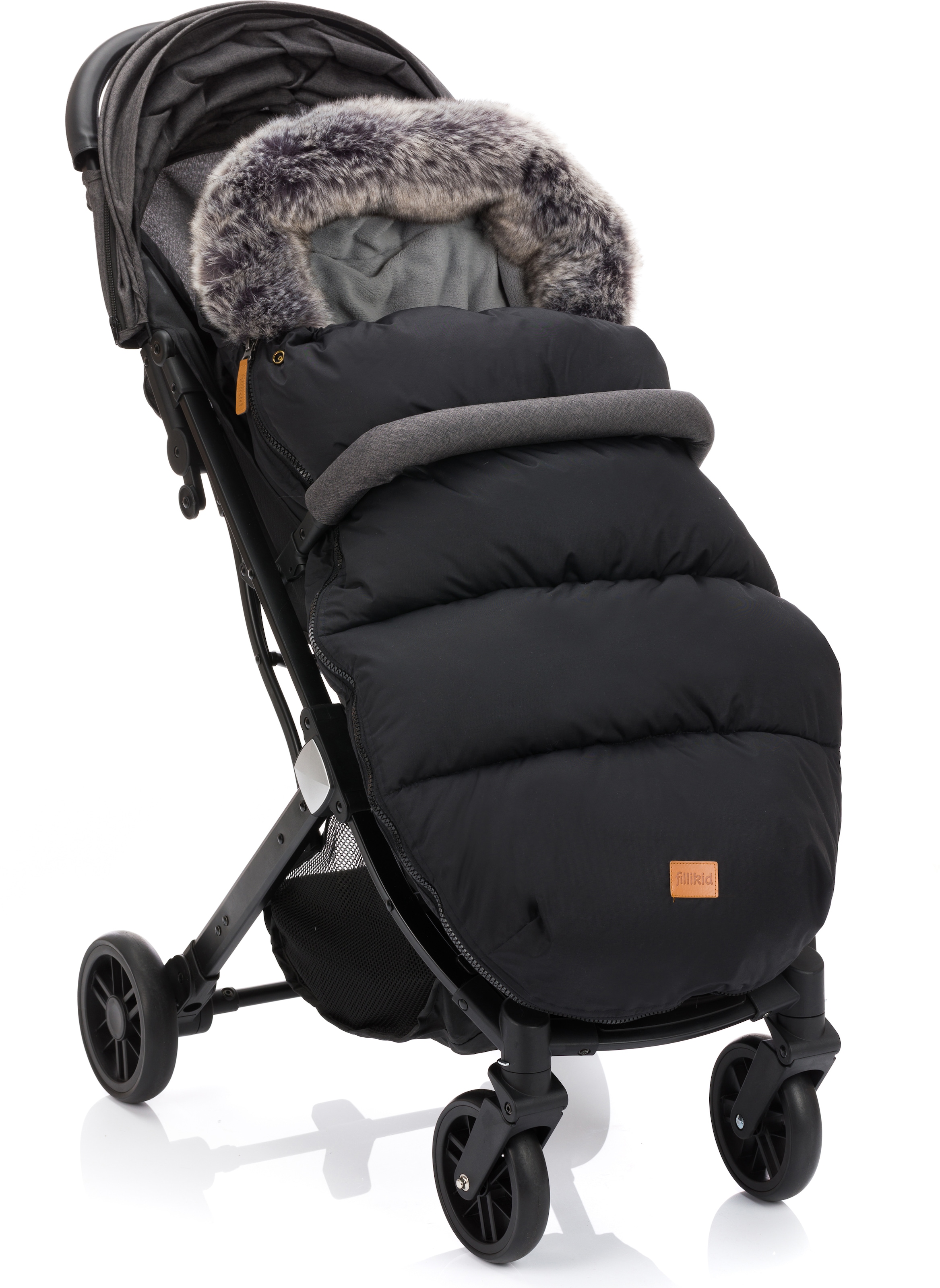 Fillikid Fußsack »Manaslu Winterfußsack, schwarz«