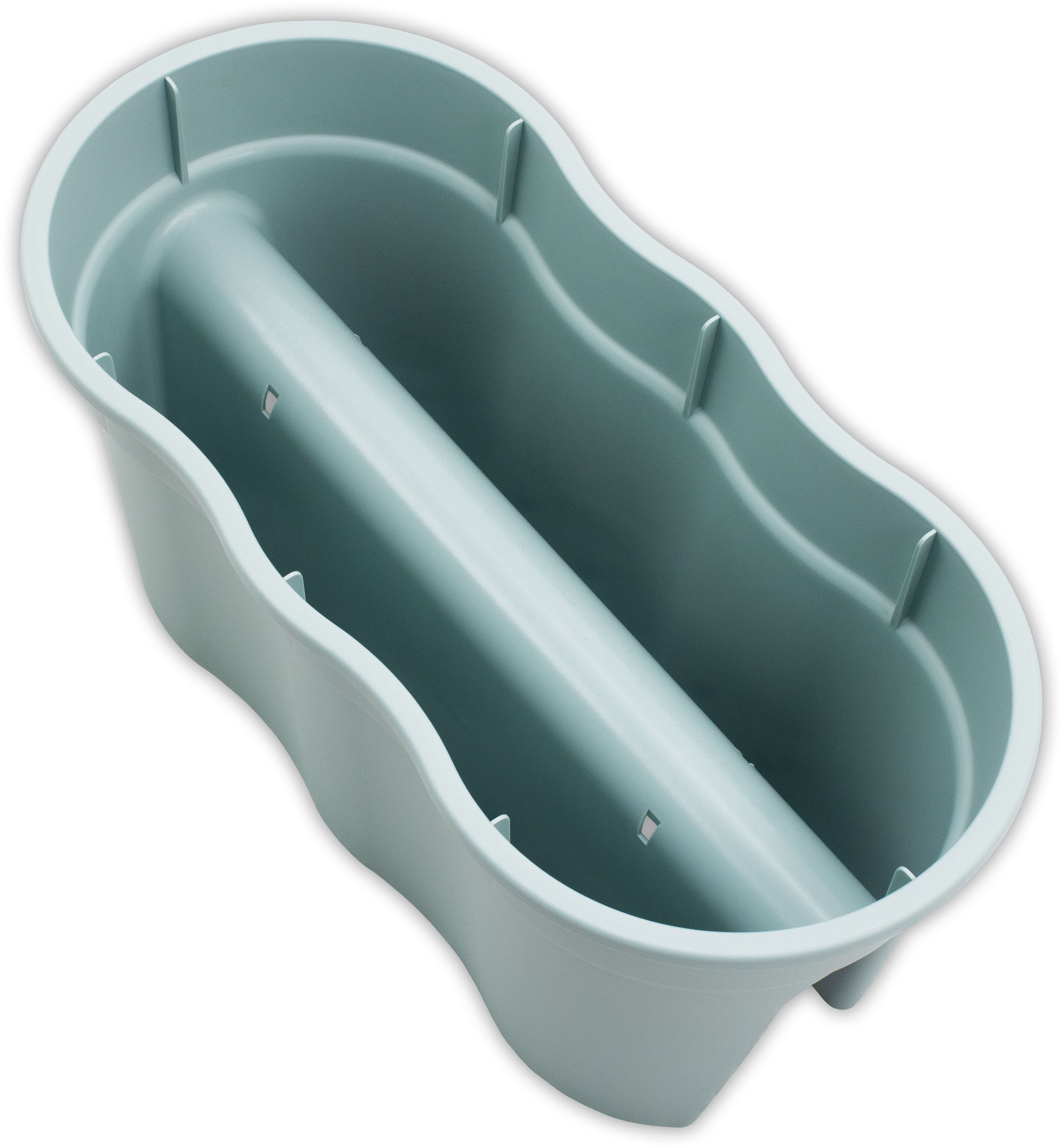 KHW Balkonkasten »Flowerclip XXL«, (Set, 2 St.), BxTxH: 57,5x27,7x27 cm