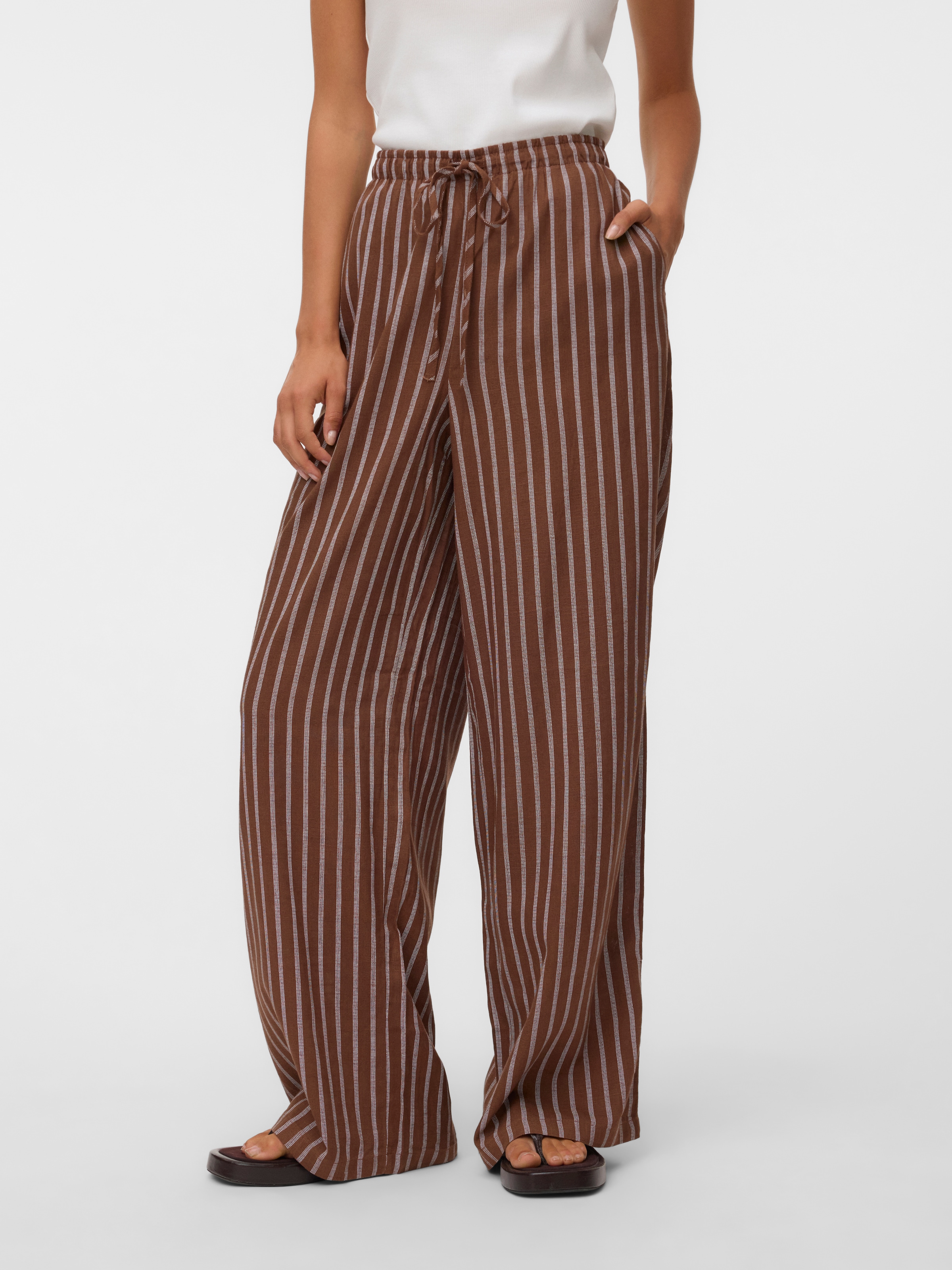 Vero Moda Schlupfhose »VMROSIE MW WIDE PANT NOOS«  Viskosemischung, oversize