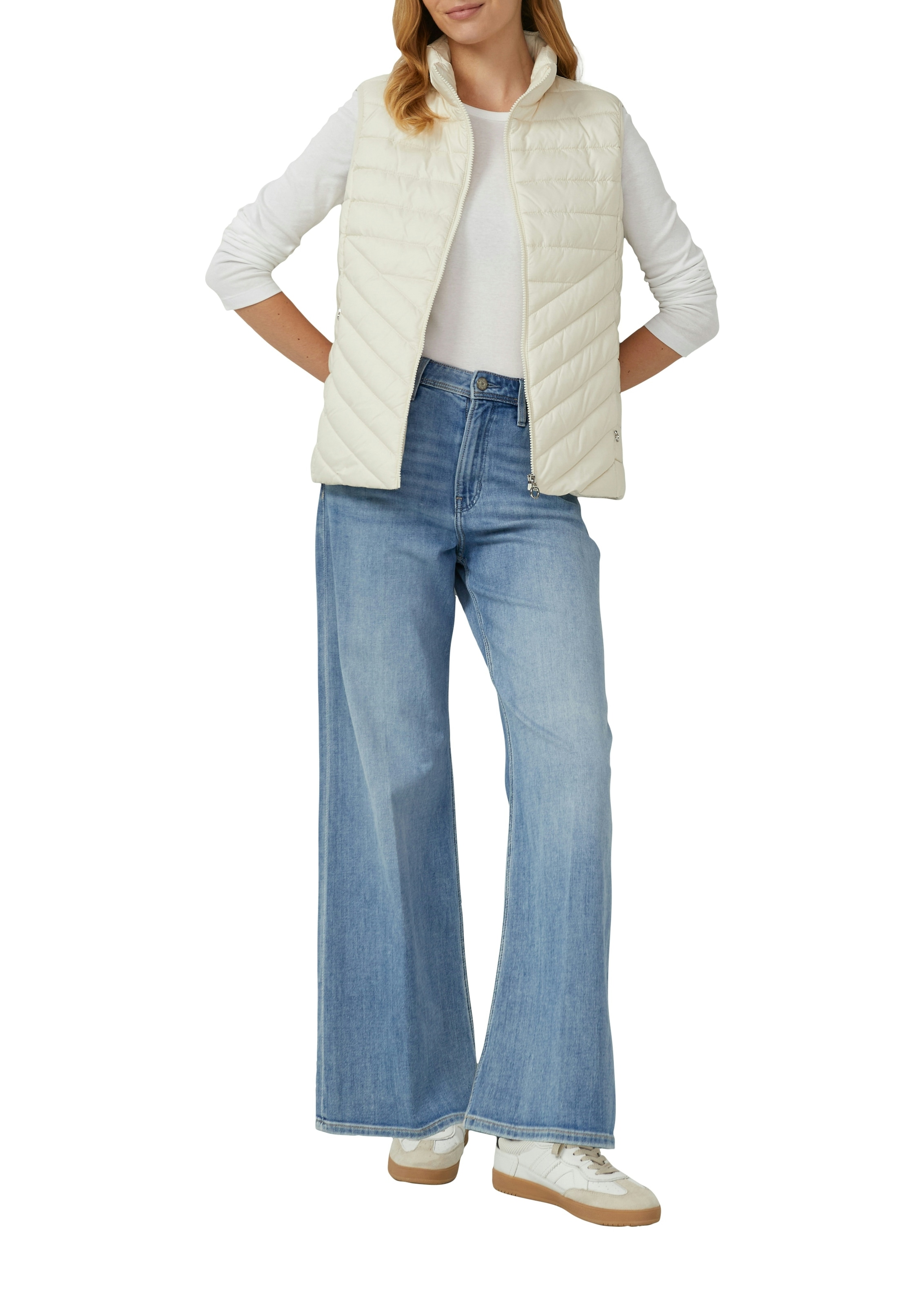 s.Oliver Langarmshirt 2 Stk. mit Rundhalsausschnitt, 2er Pack