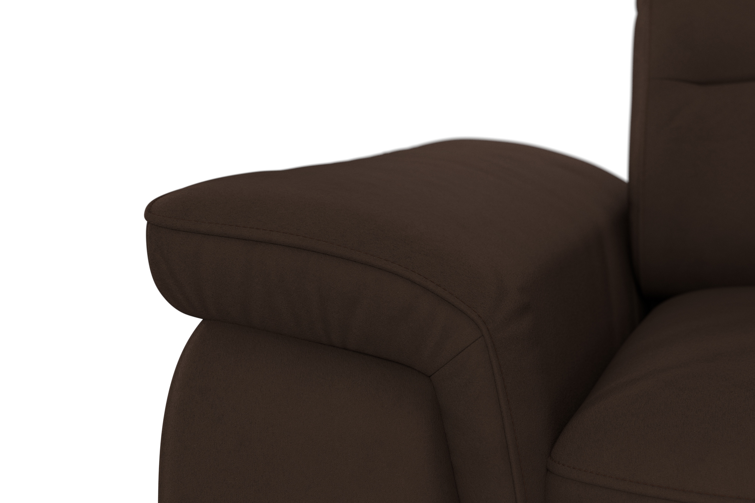 sit&more Ecksofa »Sinatra L-Form« optional mit Kopfteilverstellung und Armteilfunktion