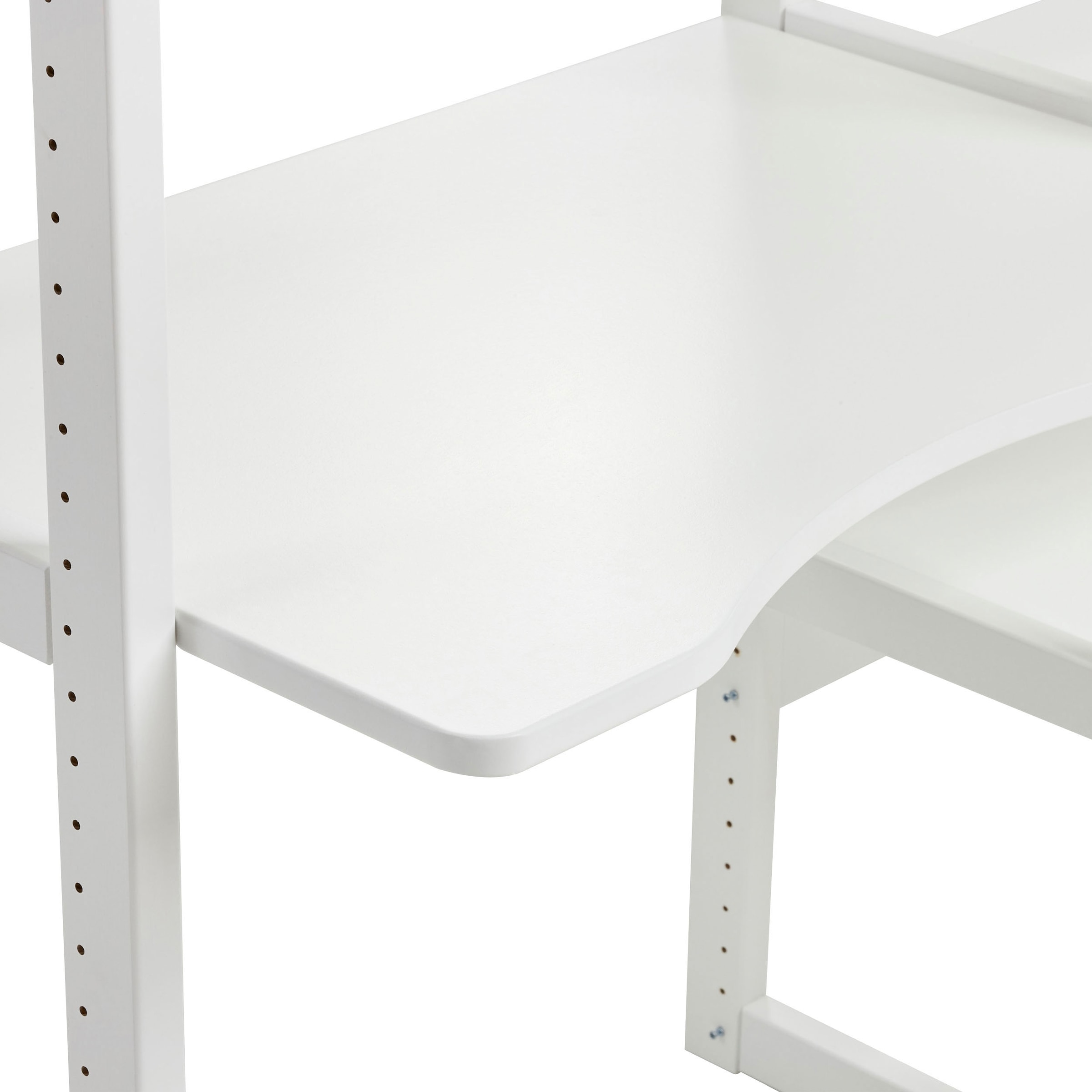 Hoppekids Jugendzimmer-Set »STOREY«, (Set, 13 tlg., Bett, Schreibtischplatte, 4 Einlegeböden, 4 Stützelemente, Rollrost), mit Bett, Schreibtisch & Regal, 2 Größen