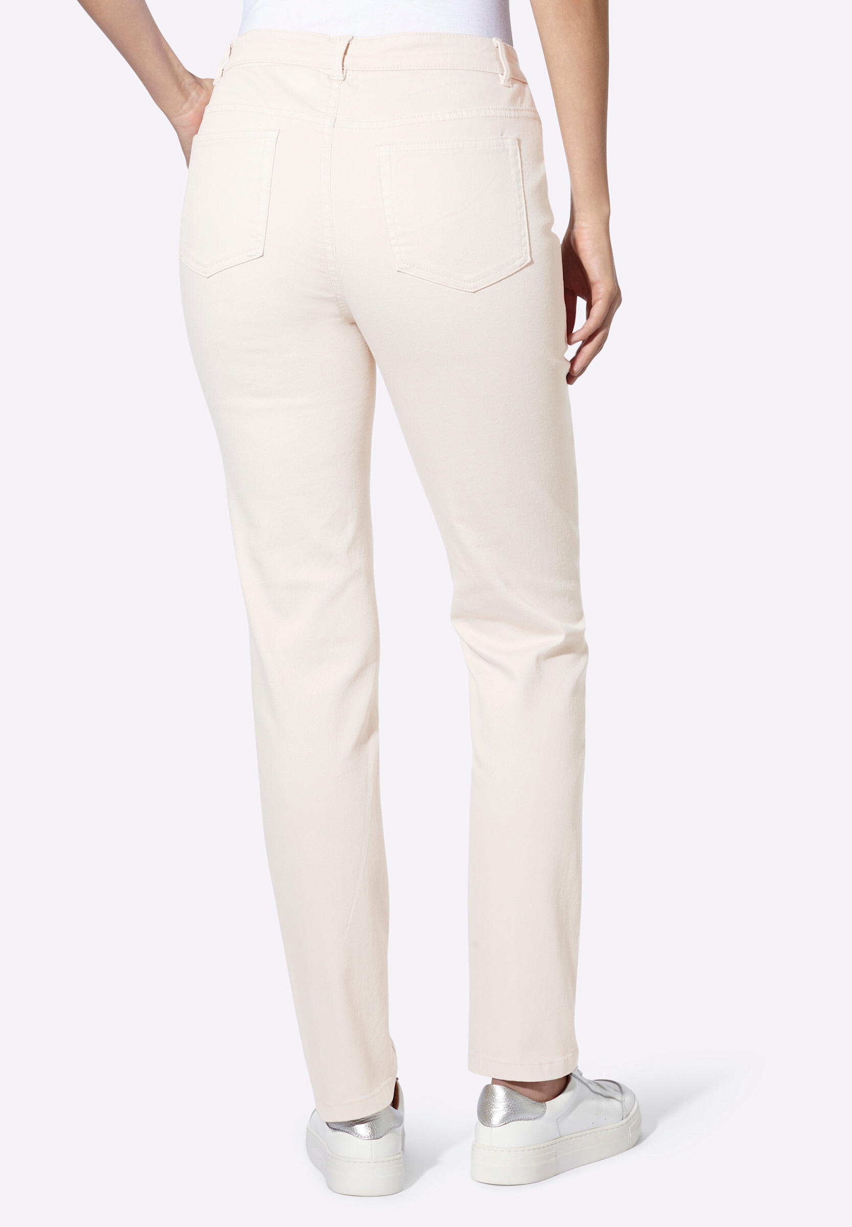 heine Bequeme Jeans »Jeans Hose mit Zippertaschen«