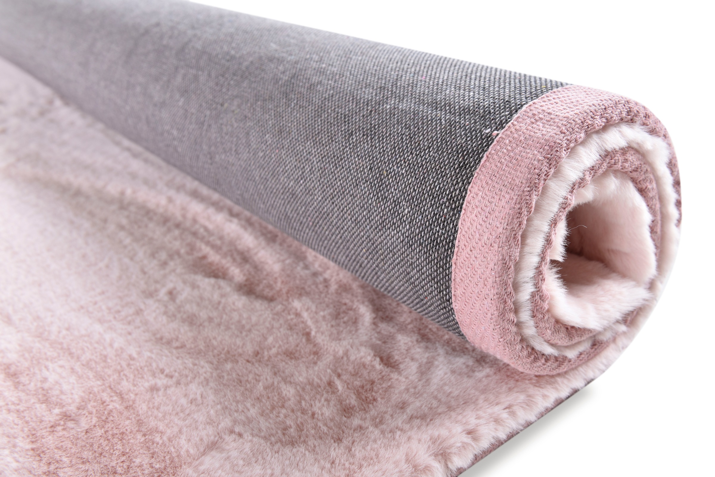 my home Fellteppich »Guidel« rechteckig 30 mm Höhe Kunstfell, Kuschelteppich, Uni Farben, super weich, Wohnzimmer