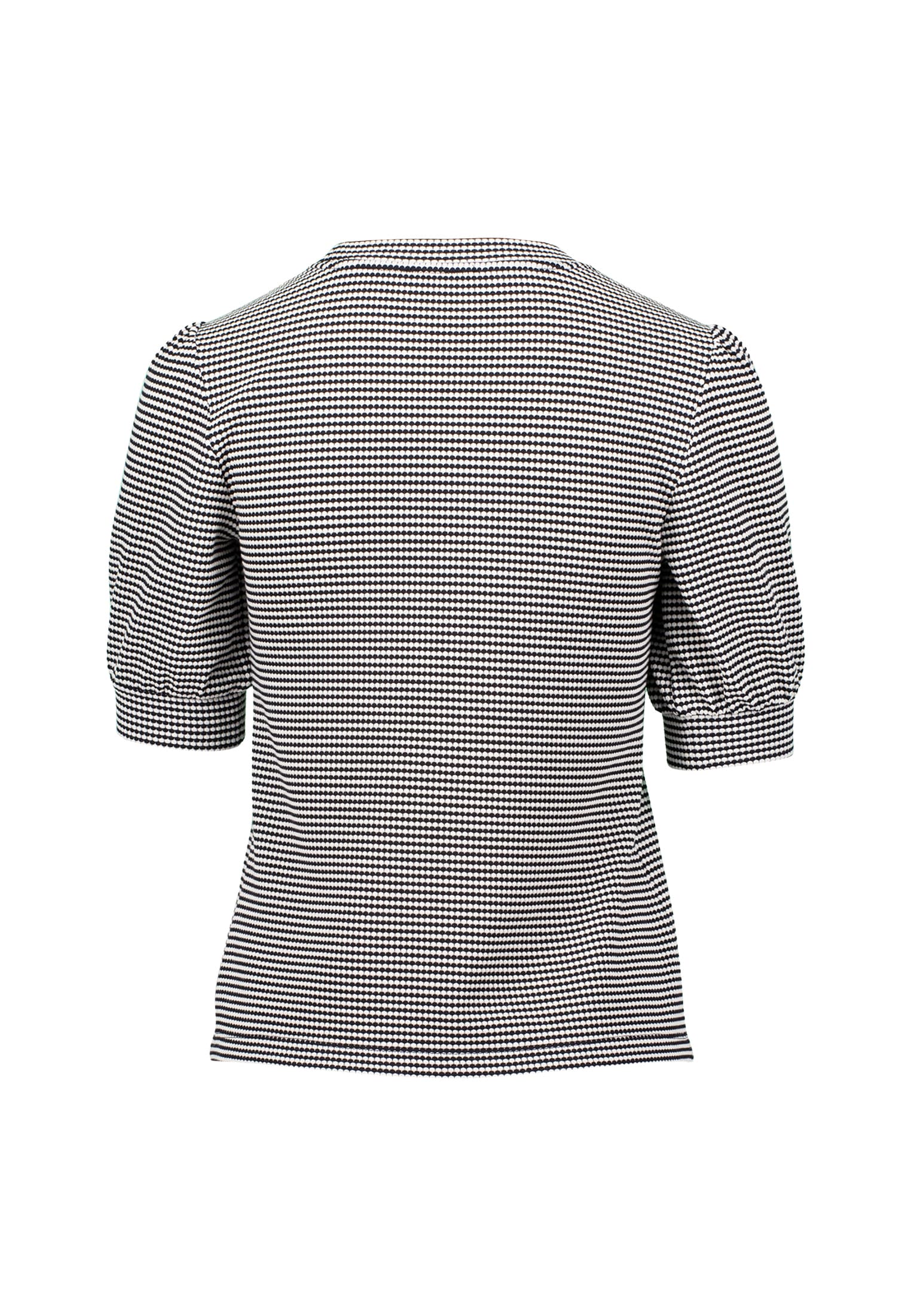 Zero Kurzarmshirt »Strukturshirt kurzen Puffärmeln«