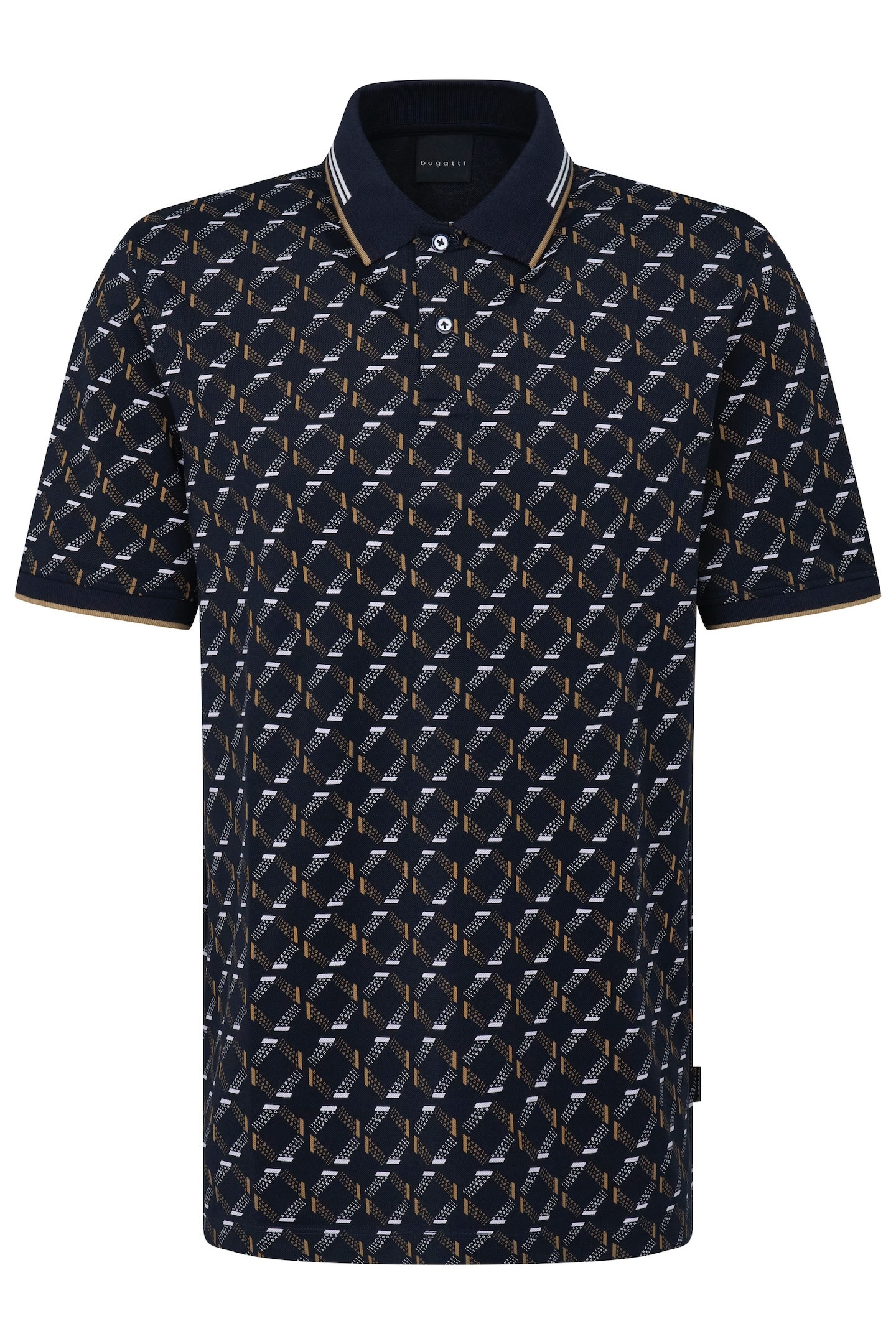 bugatti Poloshirt, mit Stretchfunktion