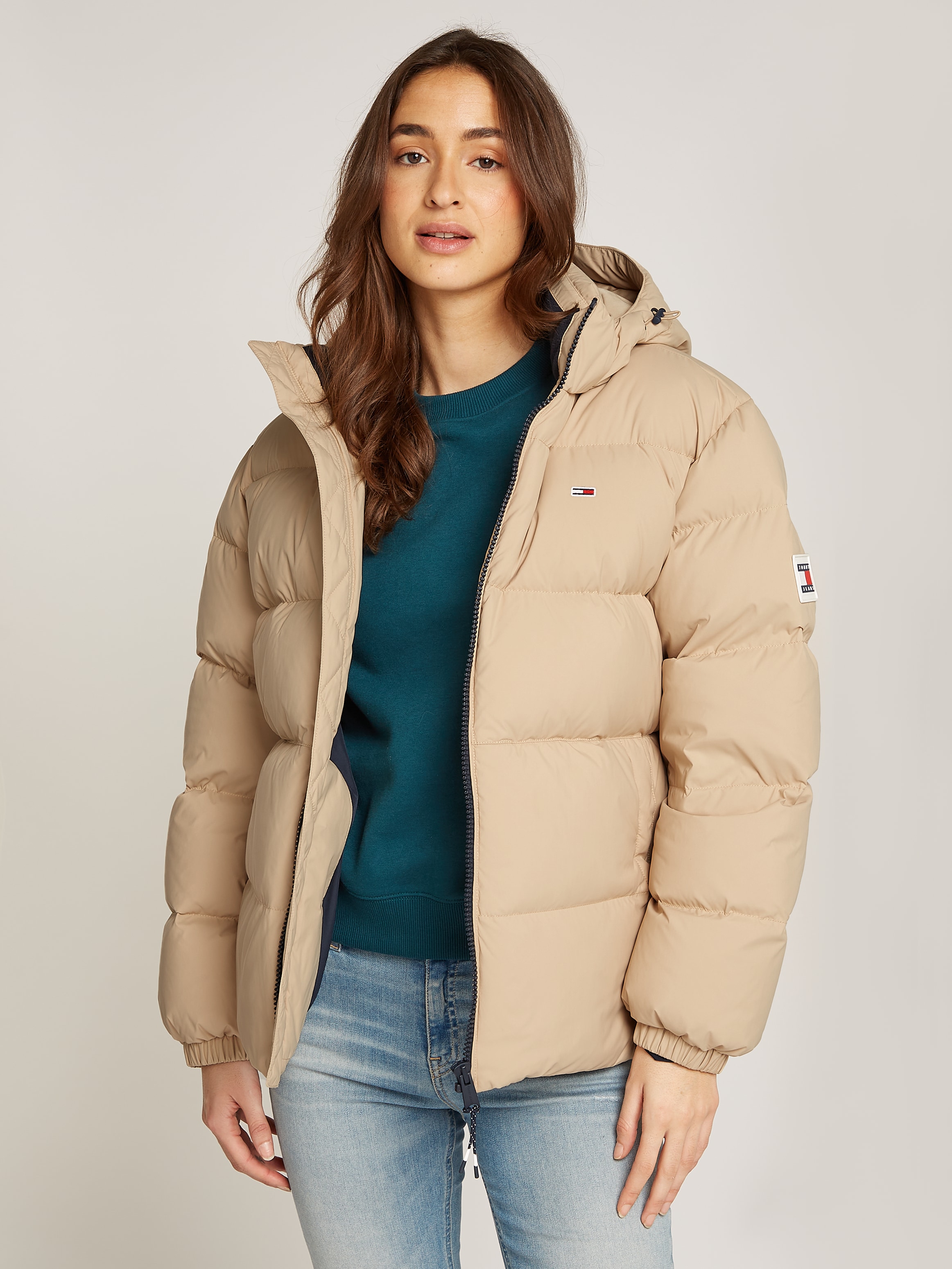 Steppjacke »TJM ESSENTIAL DOWN JACKET EXT«, mit Kapuze