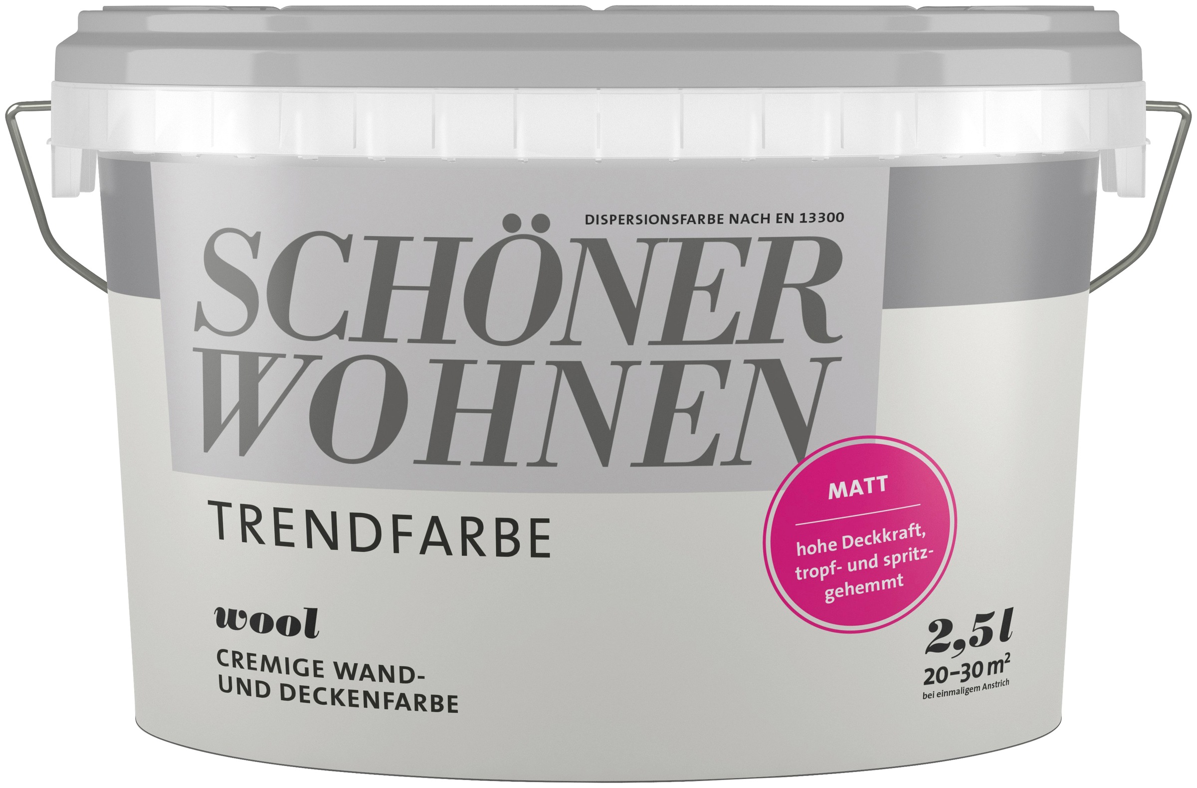 SCHÖNER WOHNEN-Kollektion Wand- und Deckenfarbe »Trendfarbe«, 2,5 Liter, Wool,... kaufen