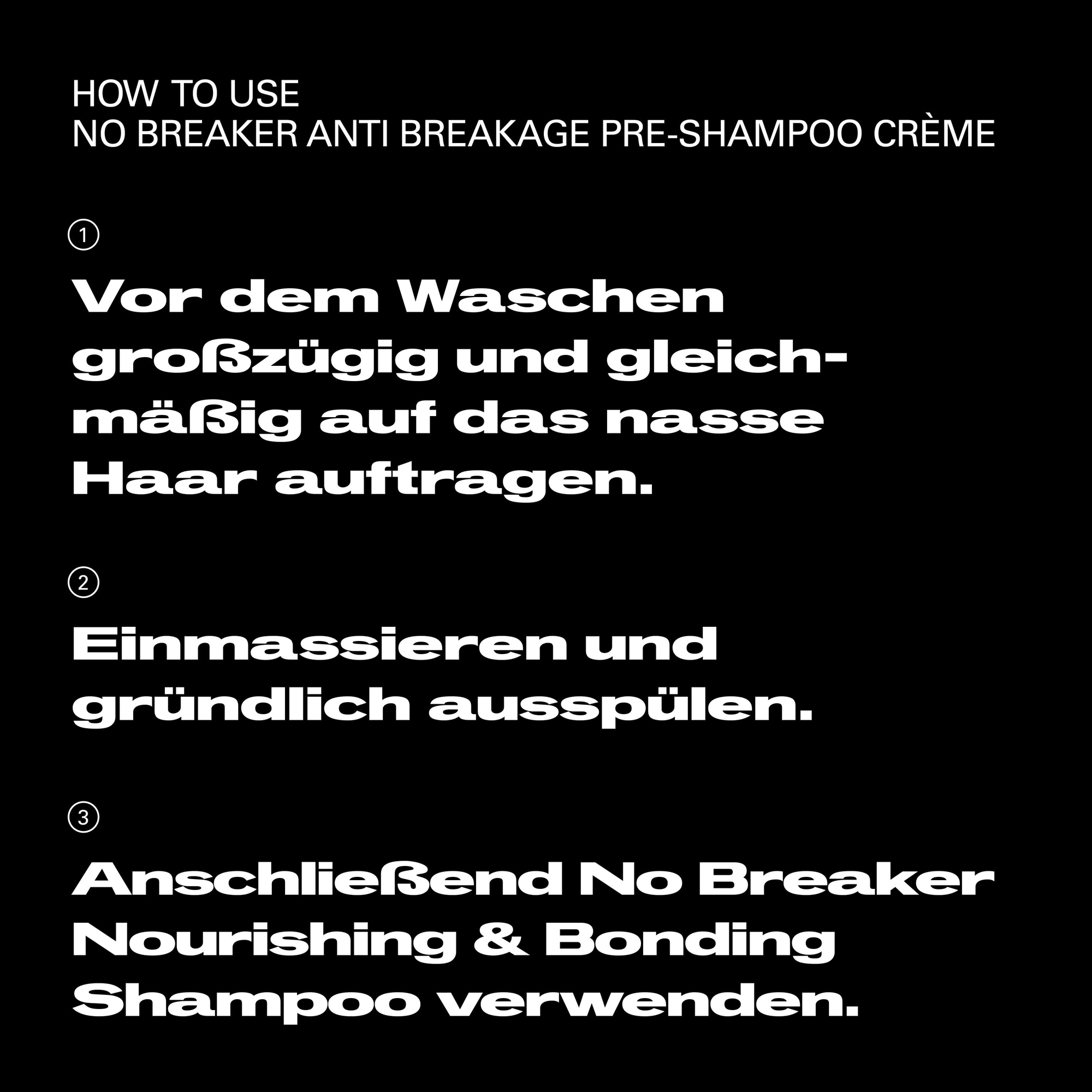 Sebastian Professional Haarshampoo »No Breaker Bonding Pre-Shampoo Crème« pflegendes Pre-Shampoo-Treatment, für glanzloses Haar, flüssige Textur
