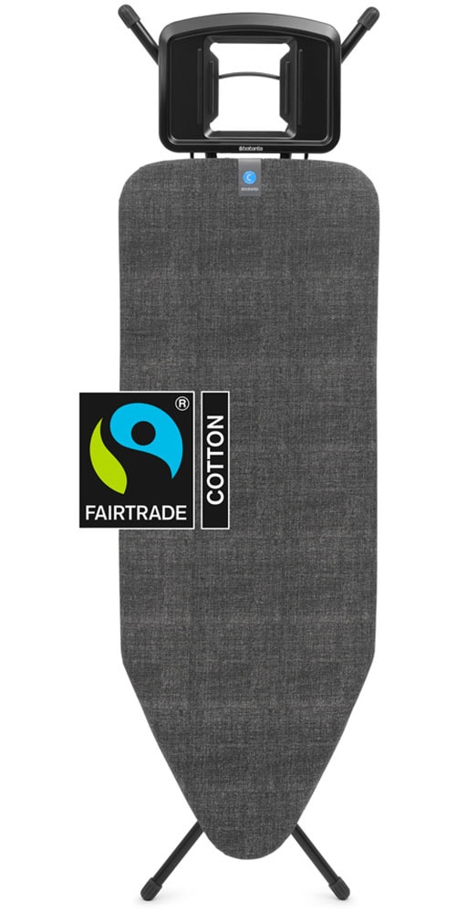 Brabantia Bügelbrett »Bügeltisch C, 124 x 45 cm, Dst-Mulde Solide« Bügelfläche 124 cmx45 cm Fairtrade-zertifiziert