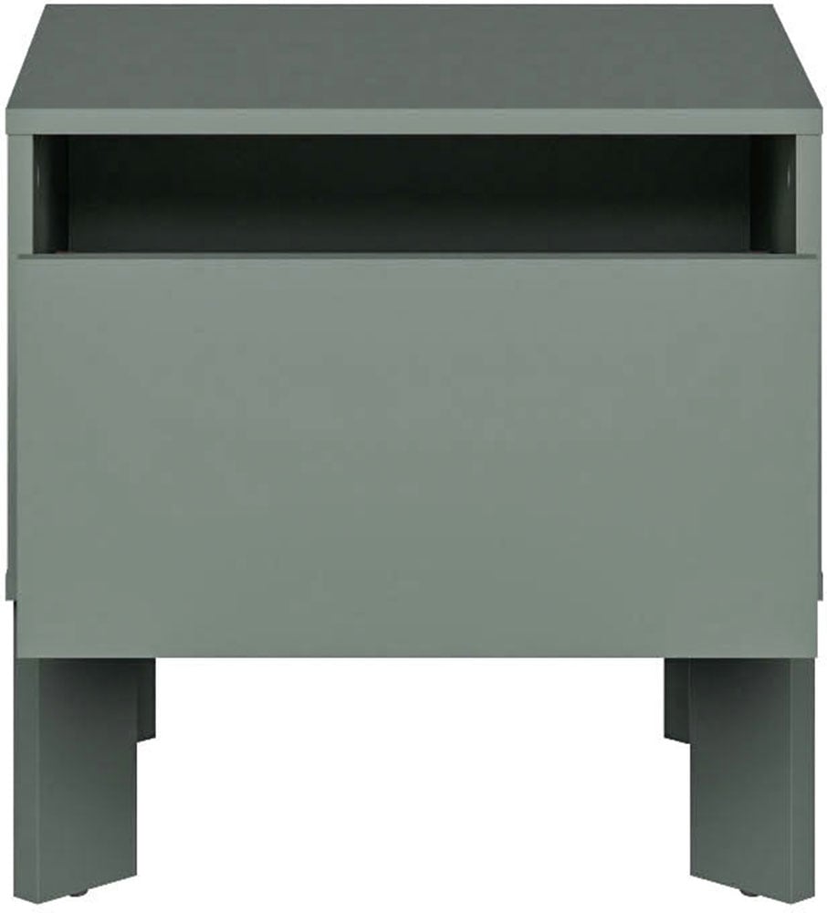 FORTE Nachtkommode »Tahoe Nachtkommode, grifflos, Schubkasten« B/H/T 48,2/47,5/41,4 cm