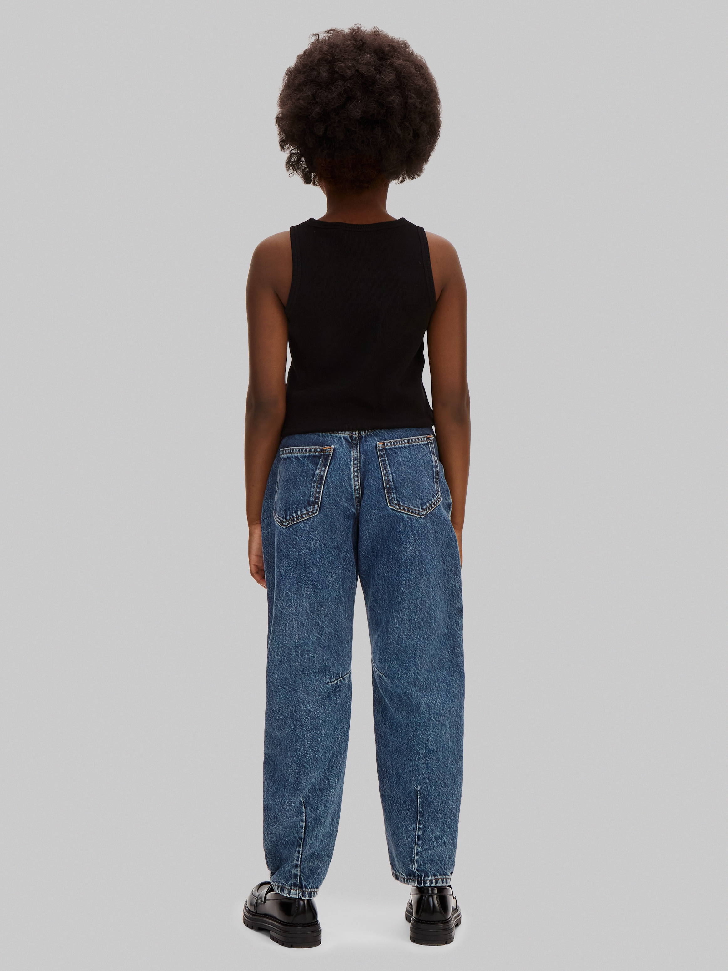 Calvin Klein Jeans Regular-fit-Jeans »BARREL BECKFORD BLUE WASH« Regular fit für Kinder mit praktischen Taschen