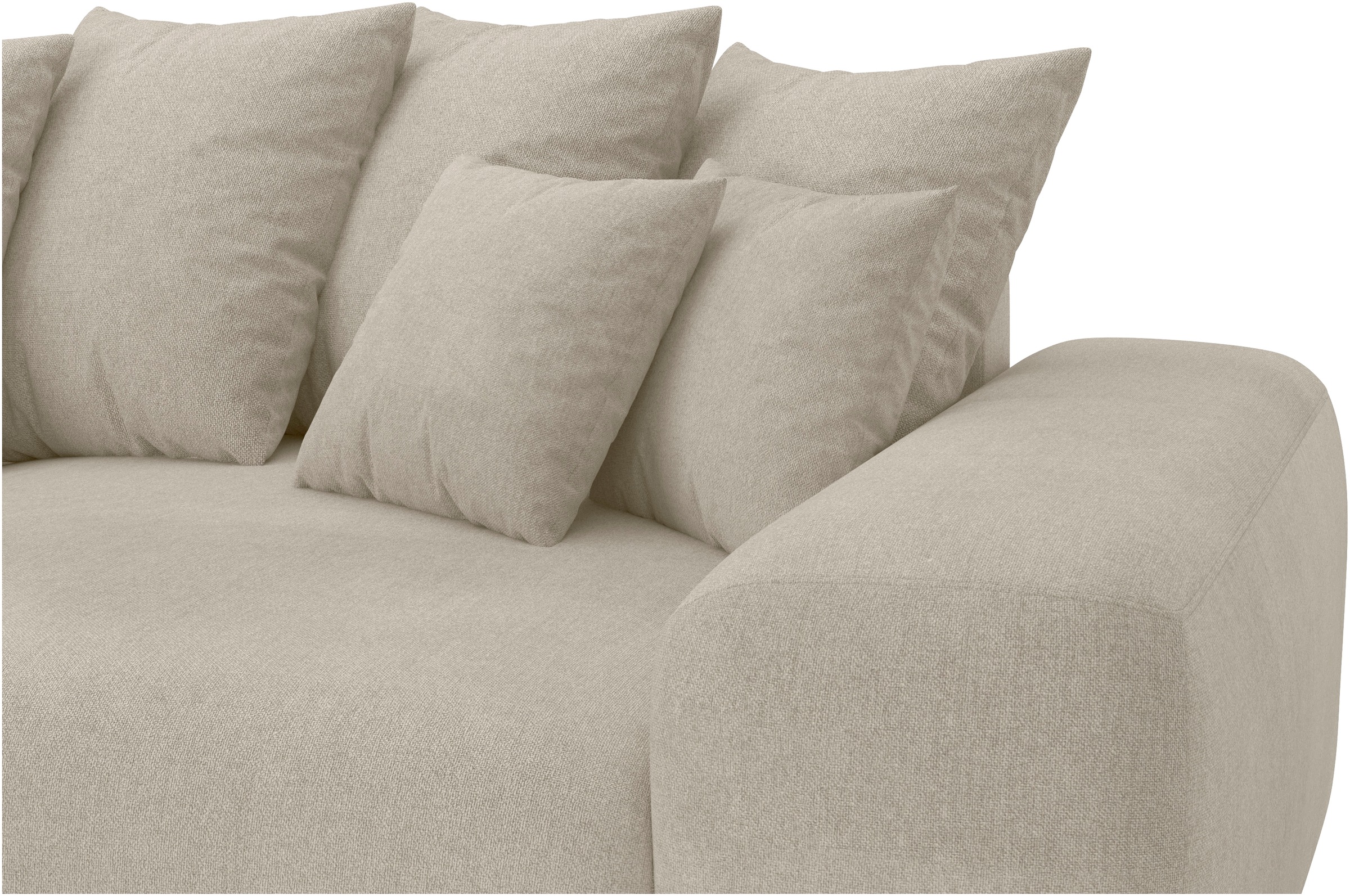 Mr. Couch Polsterecke »Sundance, L-Form«, Dauerschläfer mit Bett, Bettkasten, bis 140 kg belastbar