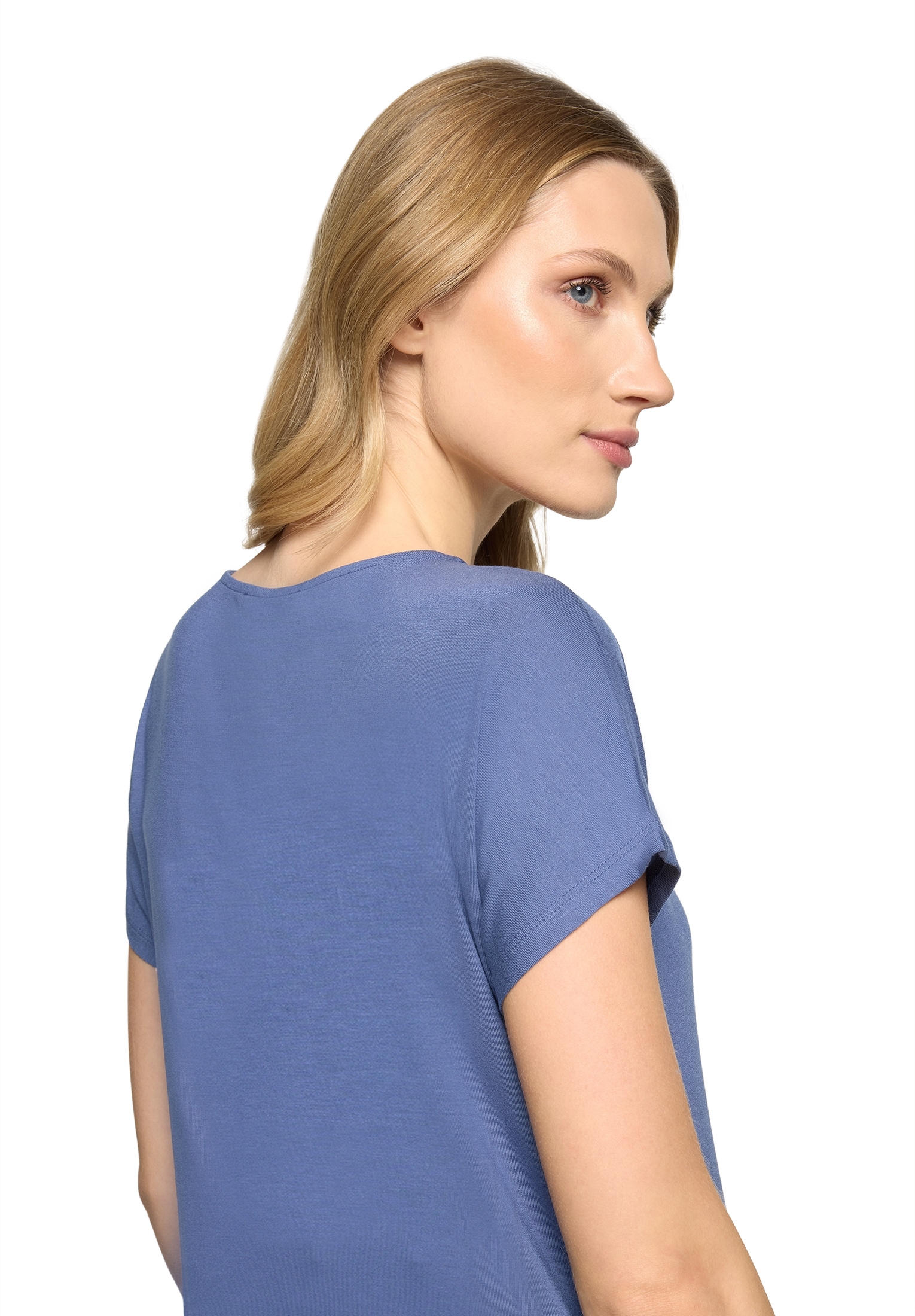 Betty Barclay Rundhalsshirt »Casual-Shirt mit V-Ausschnitt«