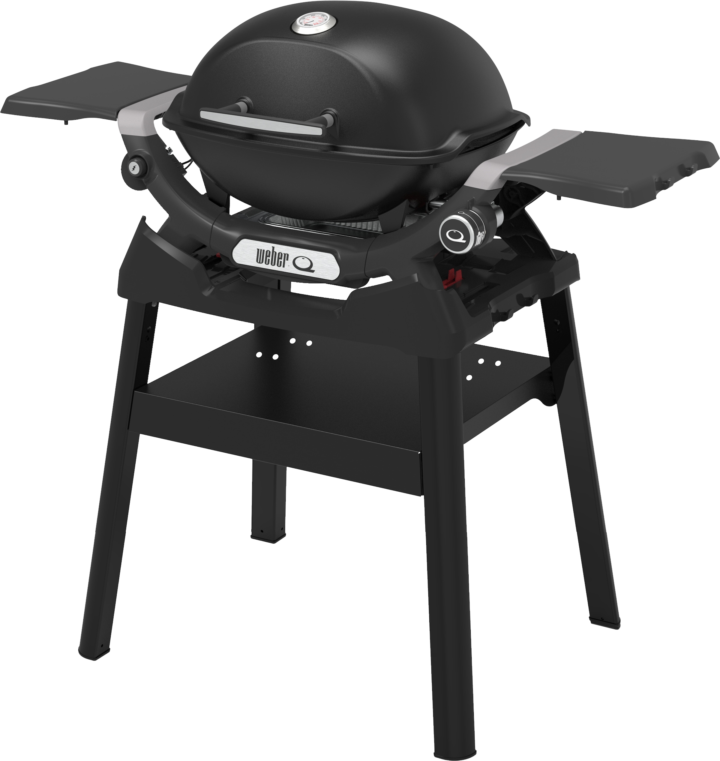 Weber Gasgrill »Q1200N« Mit Deckelthermometer, abnehmbaren Seitentischen und Untergestell