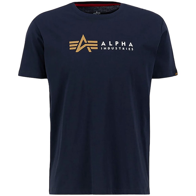 Alpha Industries Kurzarmshirt »ALP-Alpha Label T« bei ♕ | 