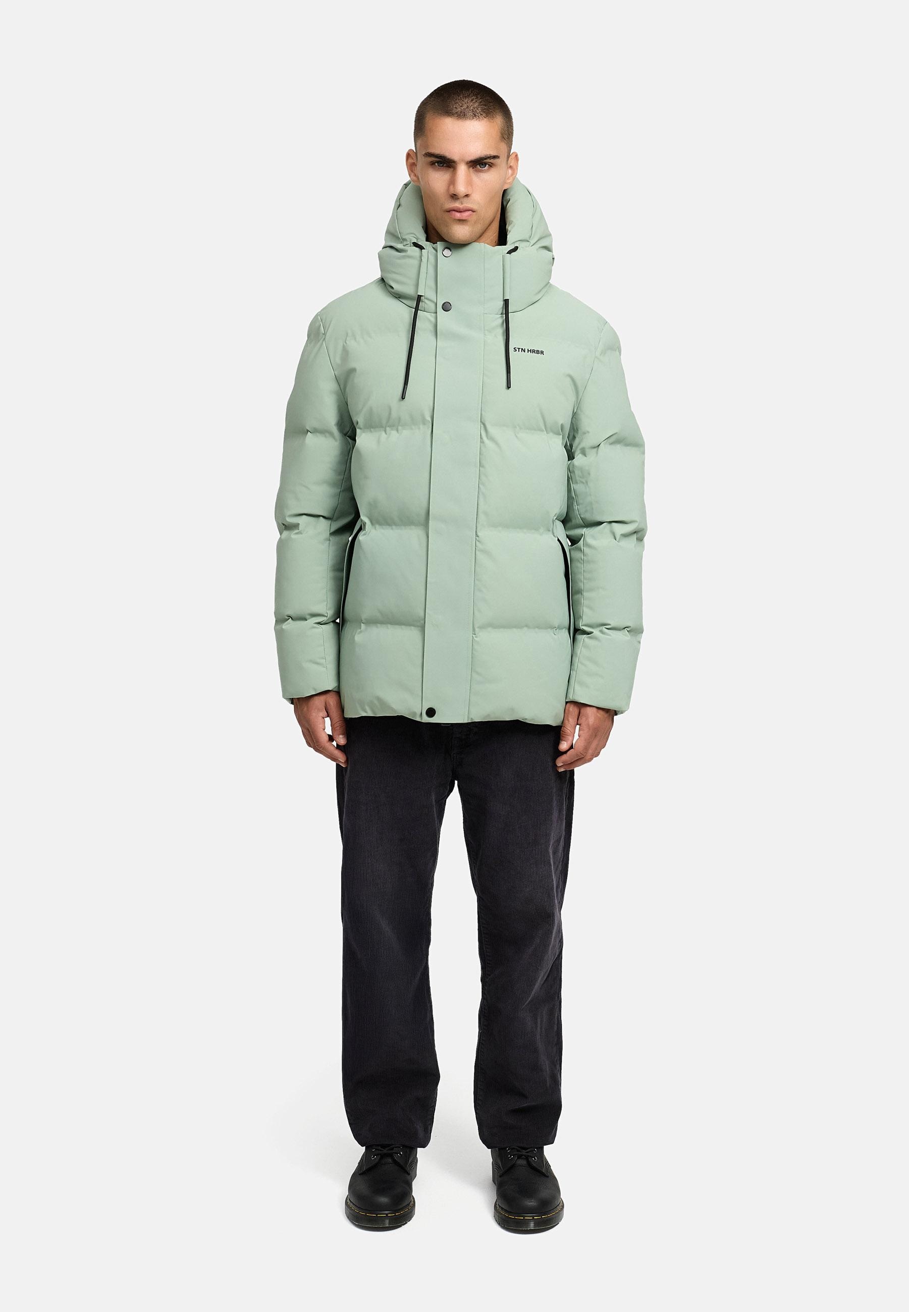 Stone Harbour Steppjacke »Steppjacke Taviaan XX« mit Kapuze Gesteppte Herren Jacke mit Kapuze