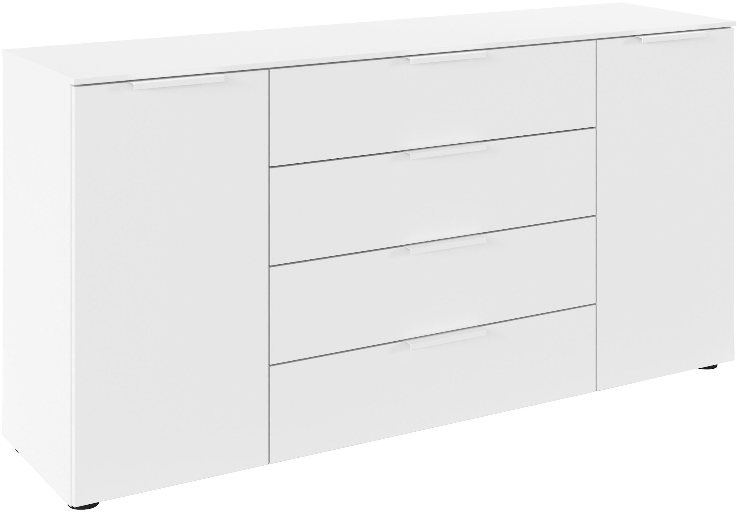 LeGer Home by Lena Gercke Kommode »Kommode Sideboard Schubladenkommode SERINA eleganter Eyecatcher« inkl. SOFT-CLOSE-FUNKTION,  mit 4 Schubkästen und 2 Türen sowie Metallgriffen MADE IN GERMANY