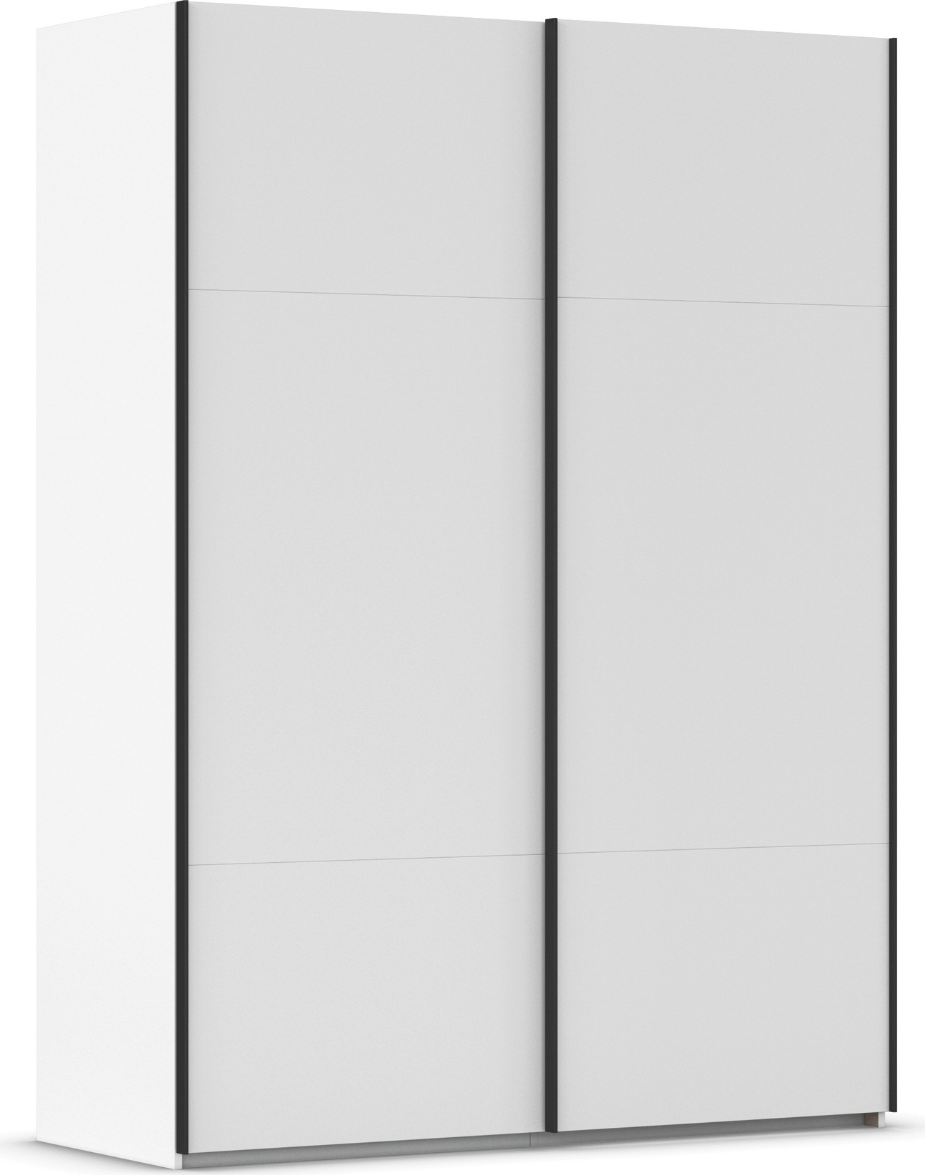 rauch Schwebetürenschrank »Kleiderschrank Schrank Garderobe Schlafzimmerschrank CONTIDO« 3 verschiedene Ausstattungen BASIC/CLASSIC/PREMIUM,  aus hochwertigem Material in 6 Breiten 2 Griff-Farben MADE IN GERMANY