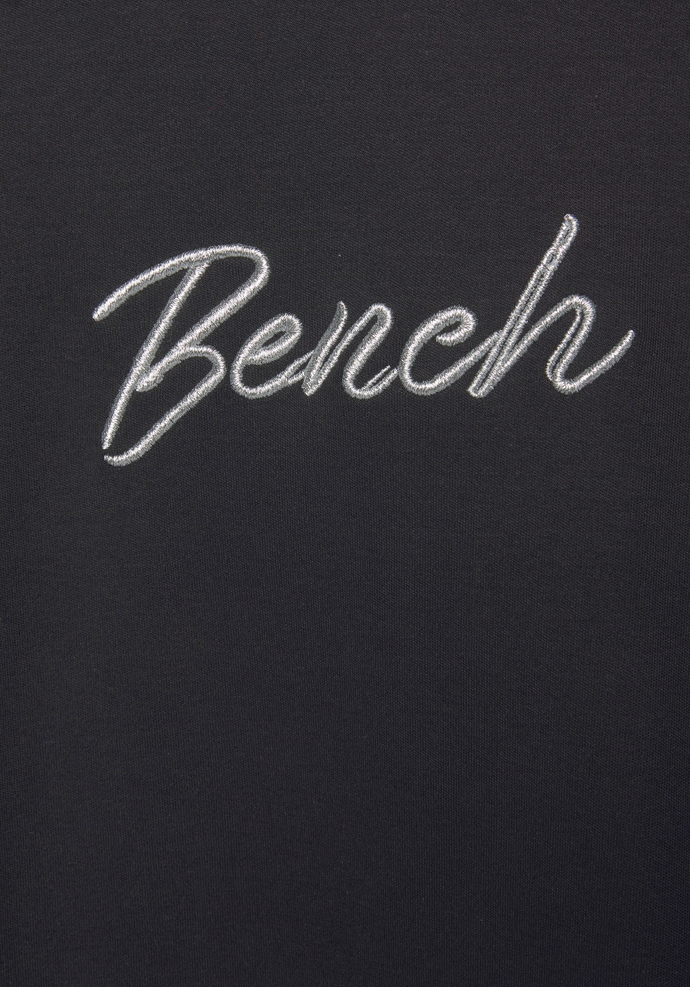 Bench. Loungewear Kapuzensweatshirt, mit glänzender Logostickerei, Loungeanzug, Hoodie