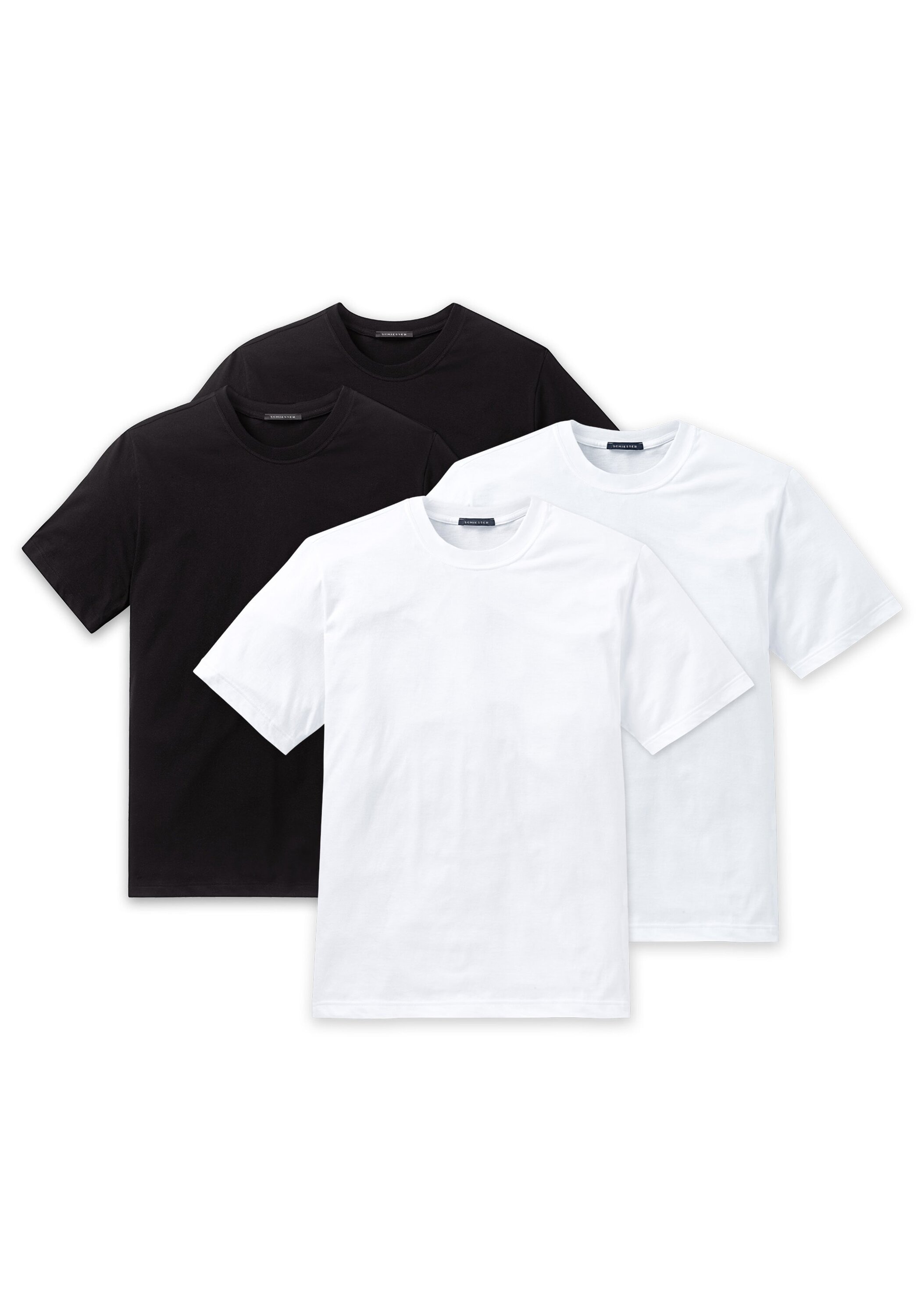 Schiesser T-Shirt »T-Shirt American T-Shirt 4er Pack«