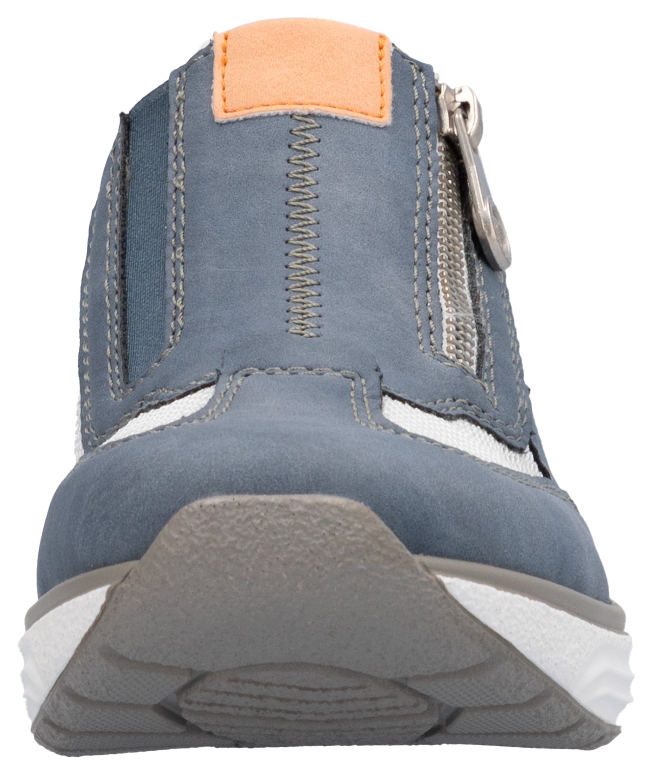 Rieker Slip-On Sneaker »Ready2GO«, Slipper, Halbschuh, Freizeitschuh mit seitlichem Reißverschluss