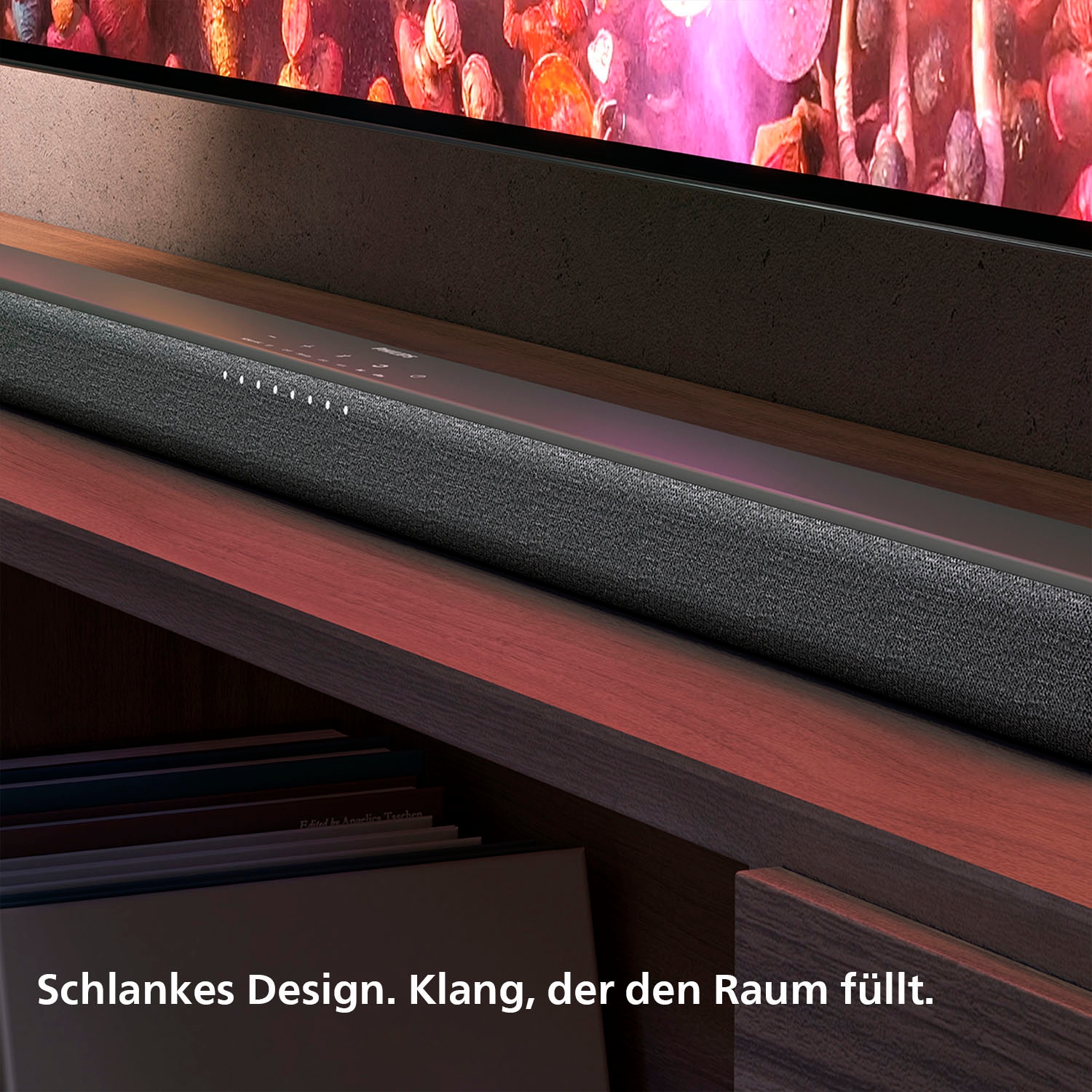Philips Soundbar »TAB8200/10« 2.1 (A2DP Bluetooth | AVRCP Bluetooth | Bluetooth App-Steuerung | Bassregelung | Nacht Modus | USB-Wiedergabe 160 W)