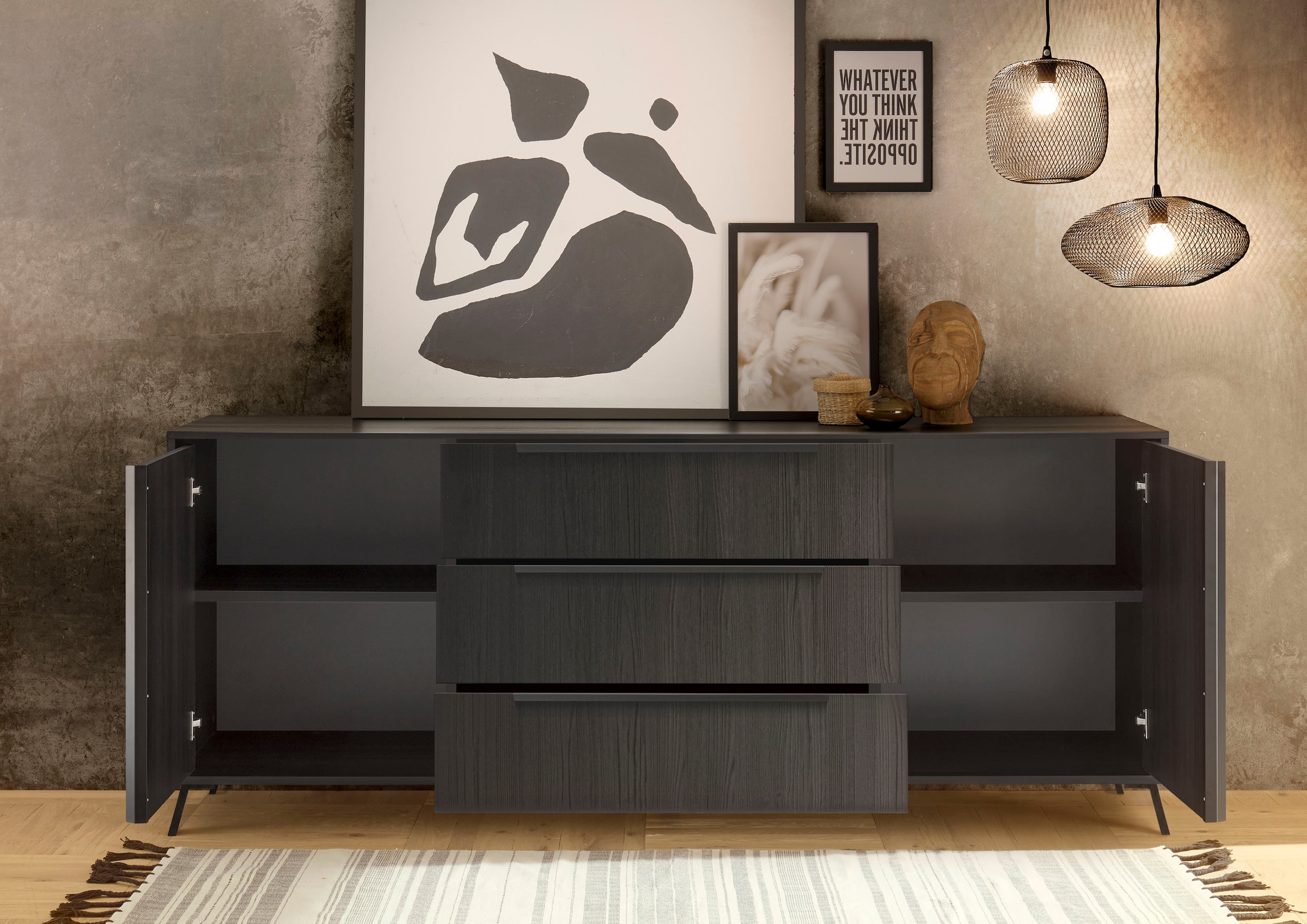 INOSIGN Sideboard »City«, Breite ca. 205 cm