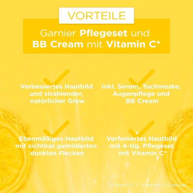 GARNIER Gesichtspflege-Set »Vitamin C & BB Cream Set«, (4 tlg.) online  kaufen | UNIVERSAL