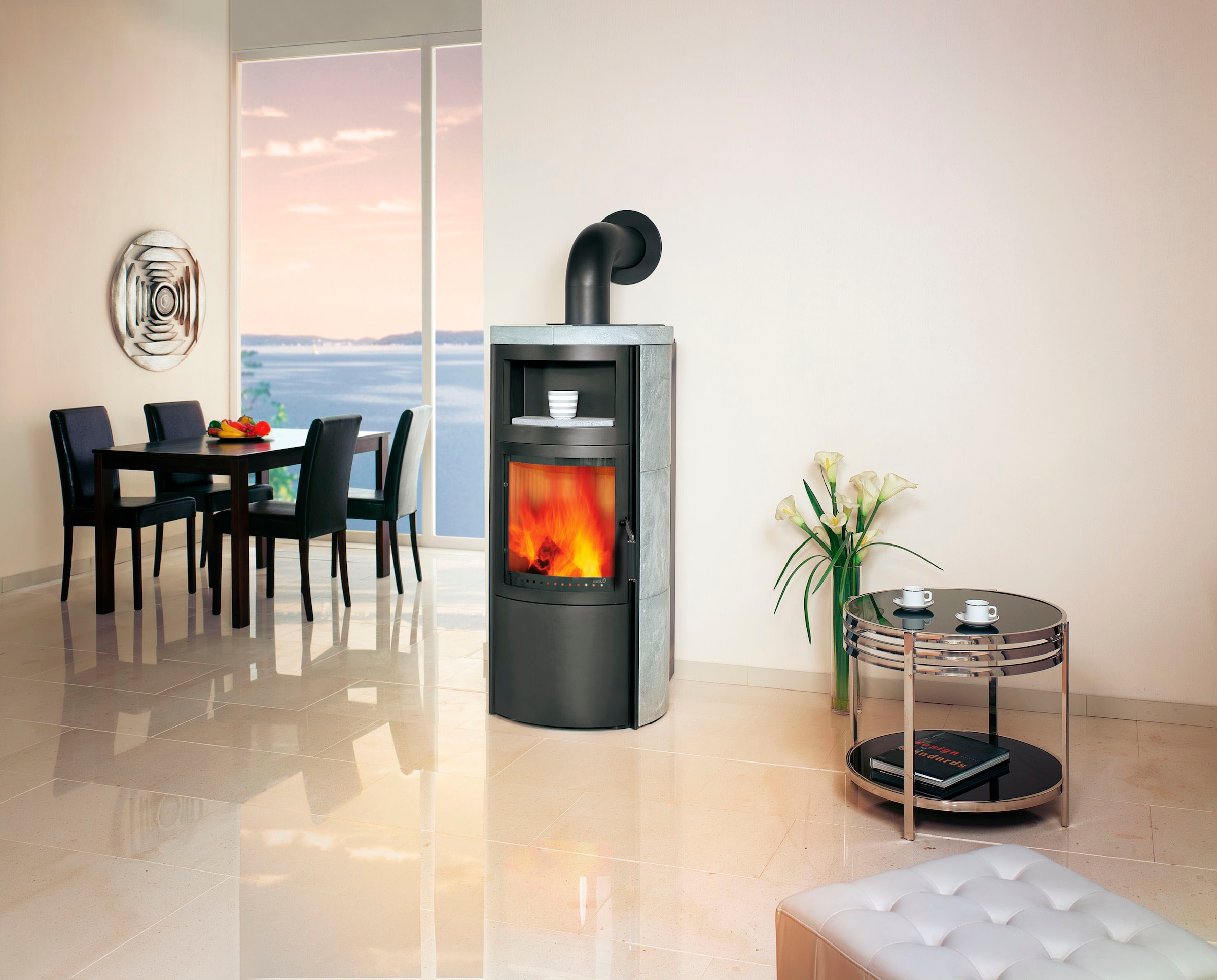 HARK Kaminofen »»Vito WW GT ECOplus 14,2 KW«« Naturstein