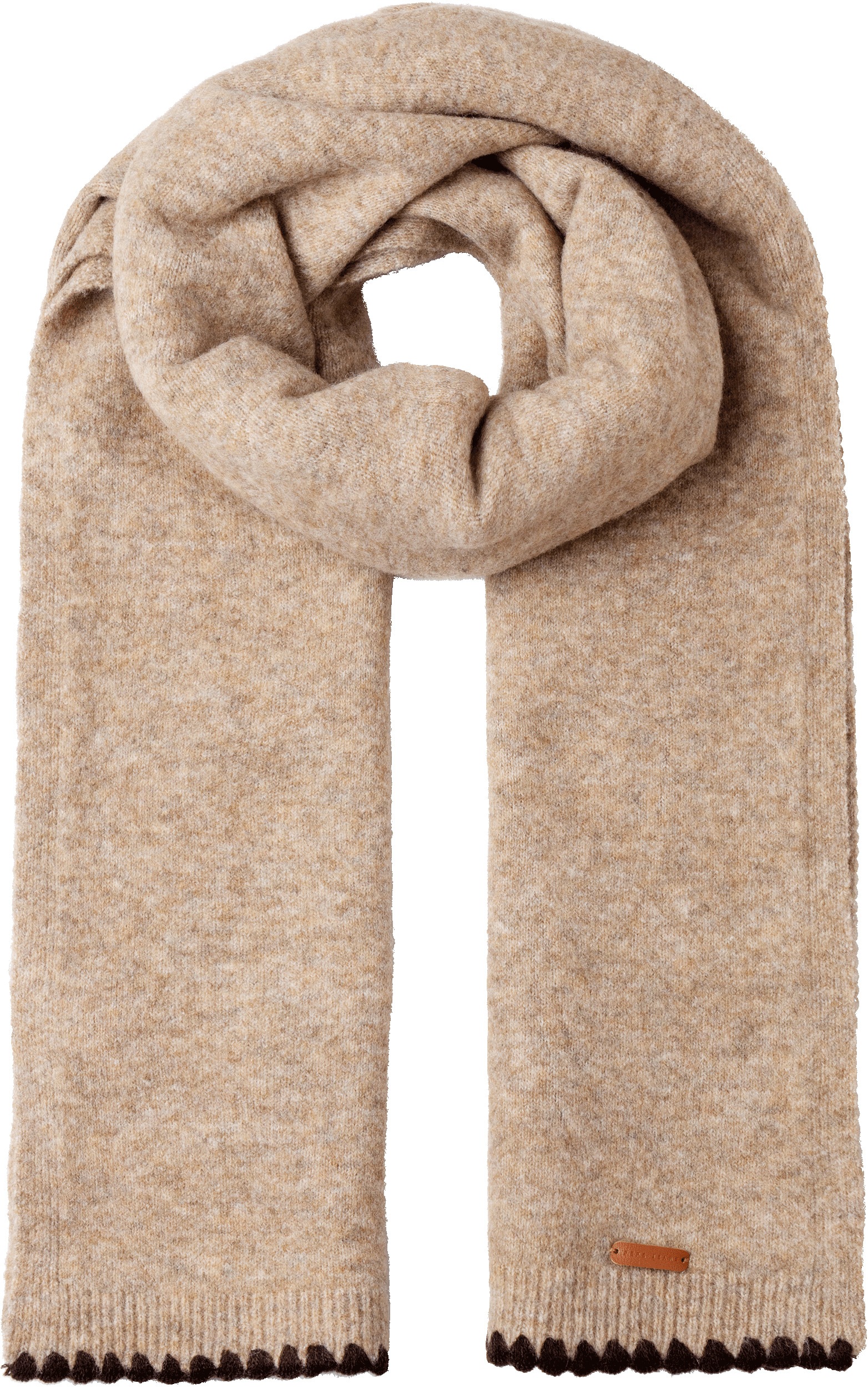 Pepe Jeans Schal "FAINE SCARF" aus fein gestricktem Materialmix