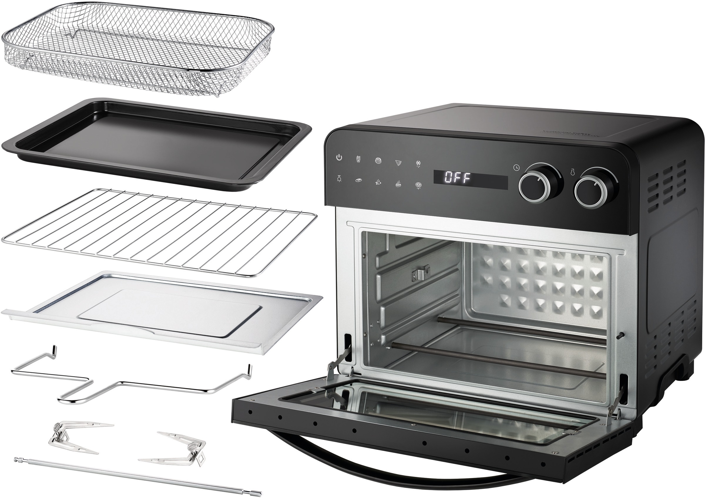 Unold Minibackofen »68895 OVEN/FRYER Diamant«