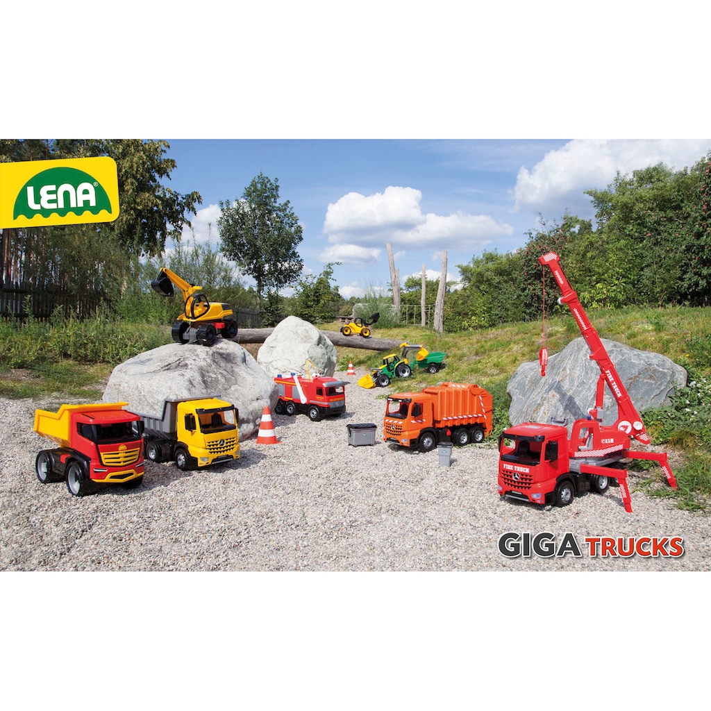 Lena® Spielzeug-Aufsitzbagger »Giga Trucks Pro X«
