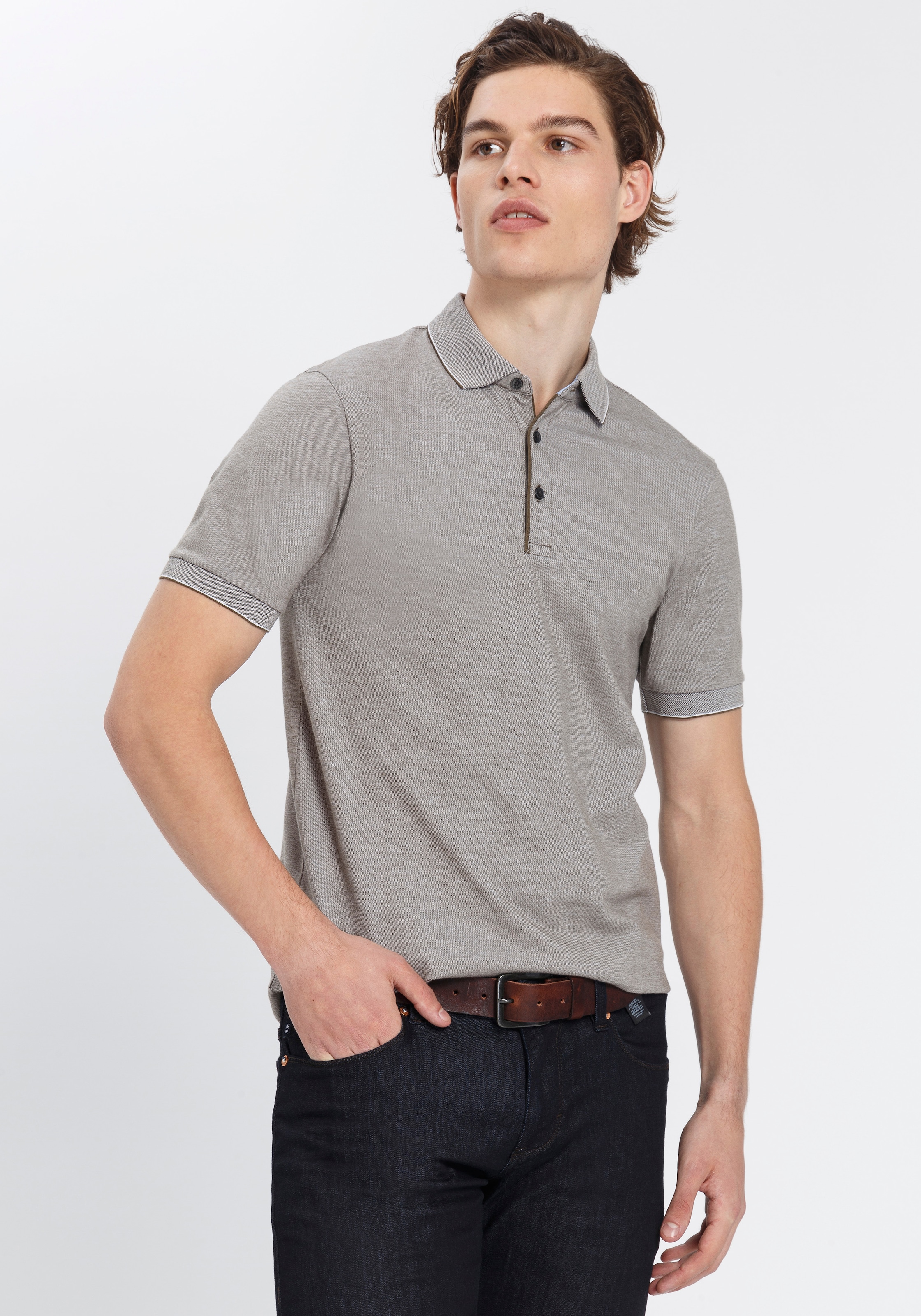 Poloshirt »Casual«, aus Baumwoll-Piqué