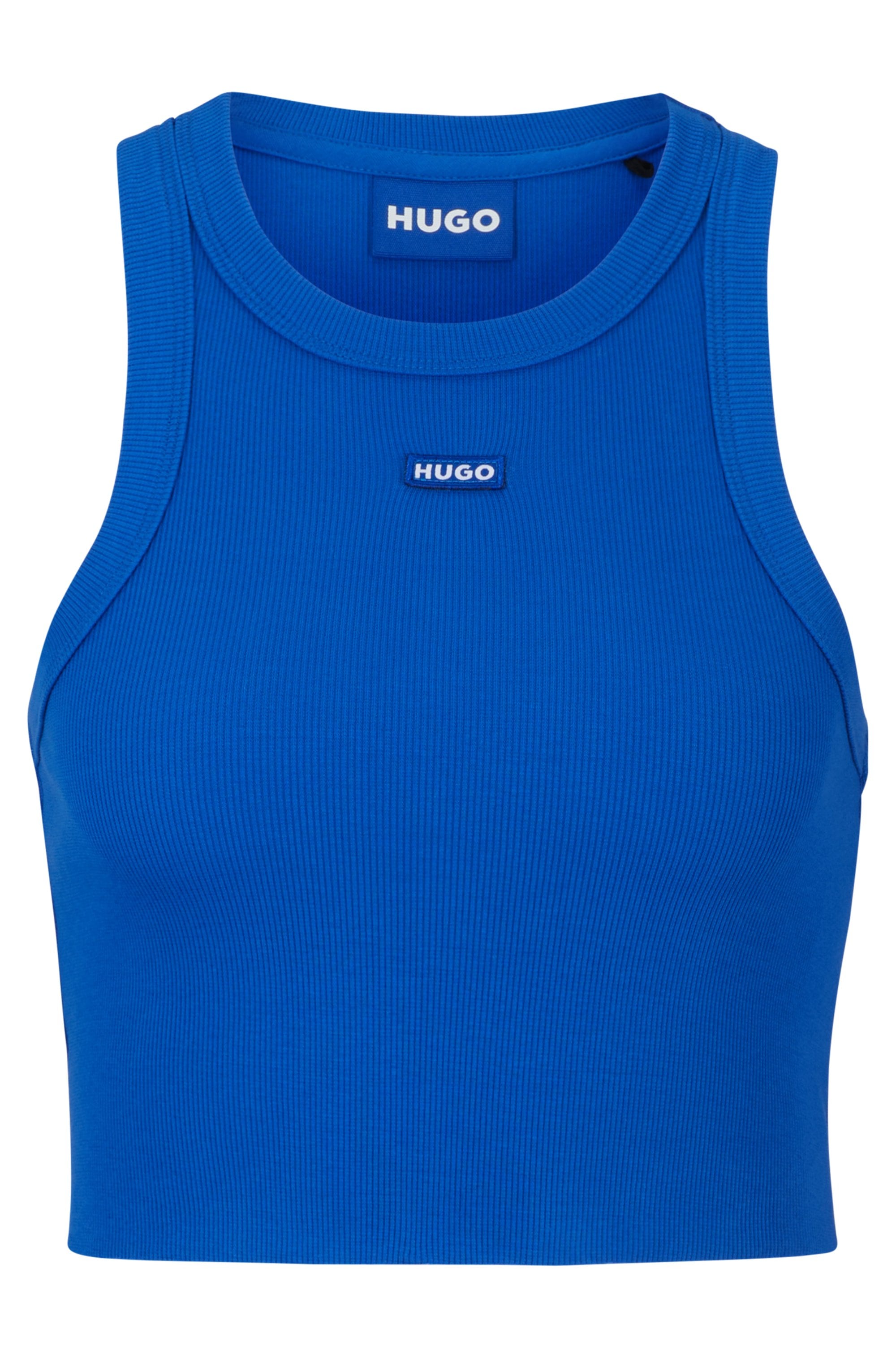 HUGO Blue Tanktop »Baby Tank«, Cropped-Form