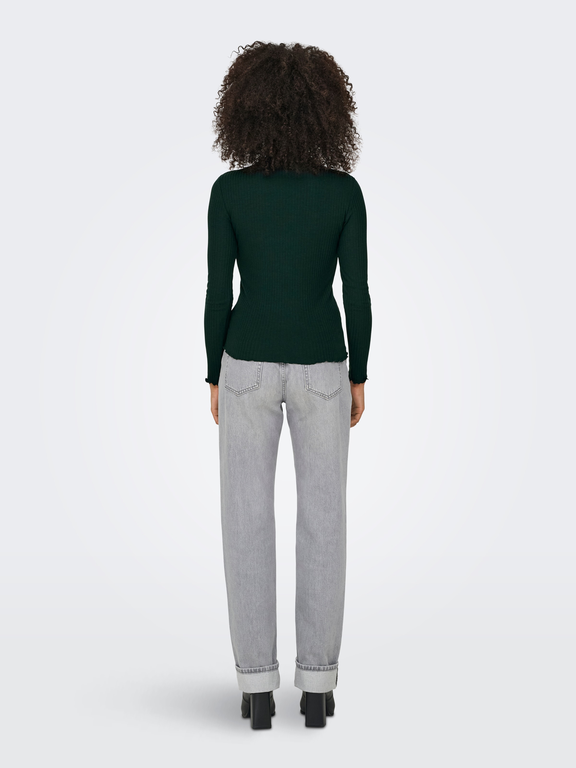 ONLY Langarmshirt »ONLEMMA L/S HIGH NECK TOP«
