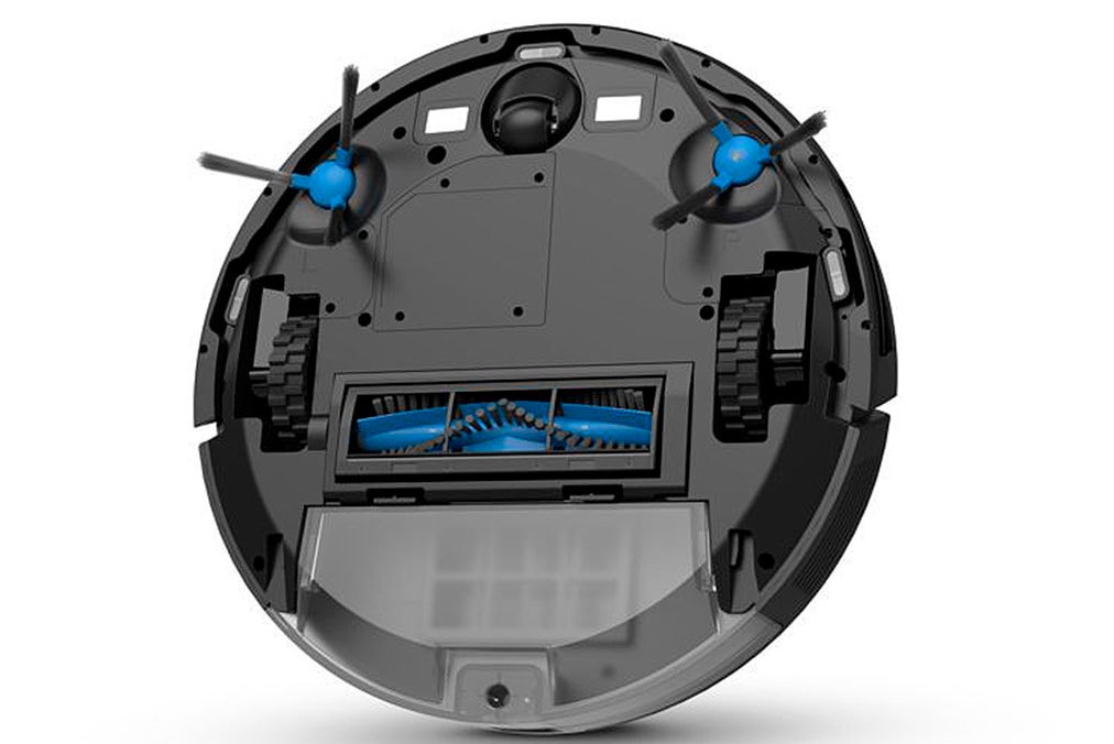 Medion® Saugroboter »S35 (MD 11899), intelligente S-Linien Navigation, 4 kPa Saugleistung«, App-Steuerung, Teppicherkennung, 120 min Laufzeit, Ladestation